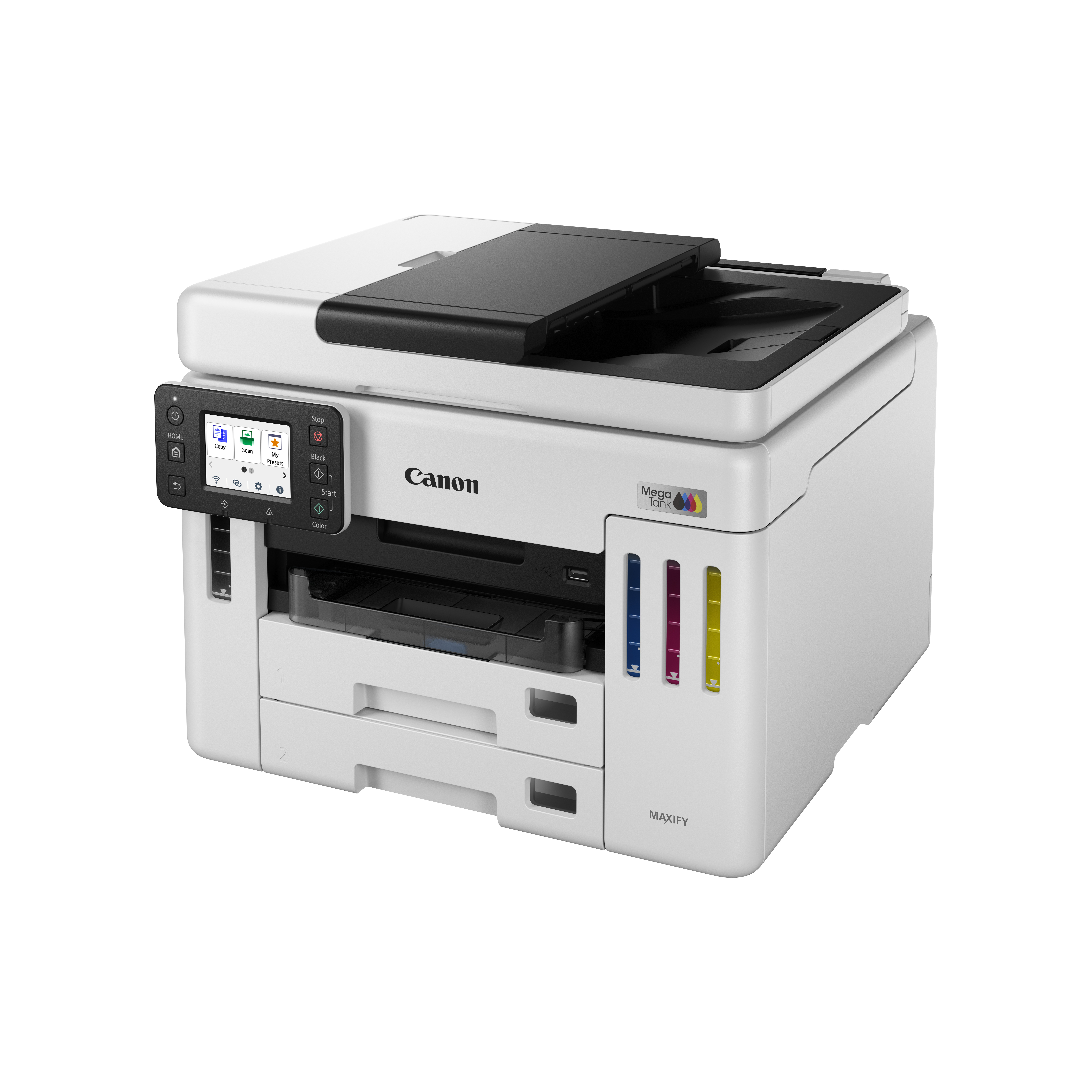 Canon MAXIFY GX7150 MegaTank - Multifunktionsdrucker - Farbe - Tintenstrahl - CISS - Legal (216 x 35