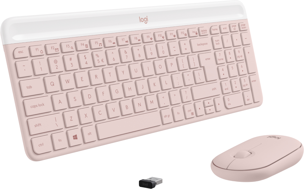 Logitech Slim Wireless Combo MK470 - Tastatur-und-Maus-Set