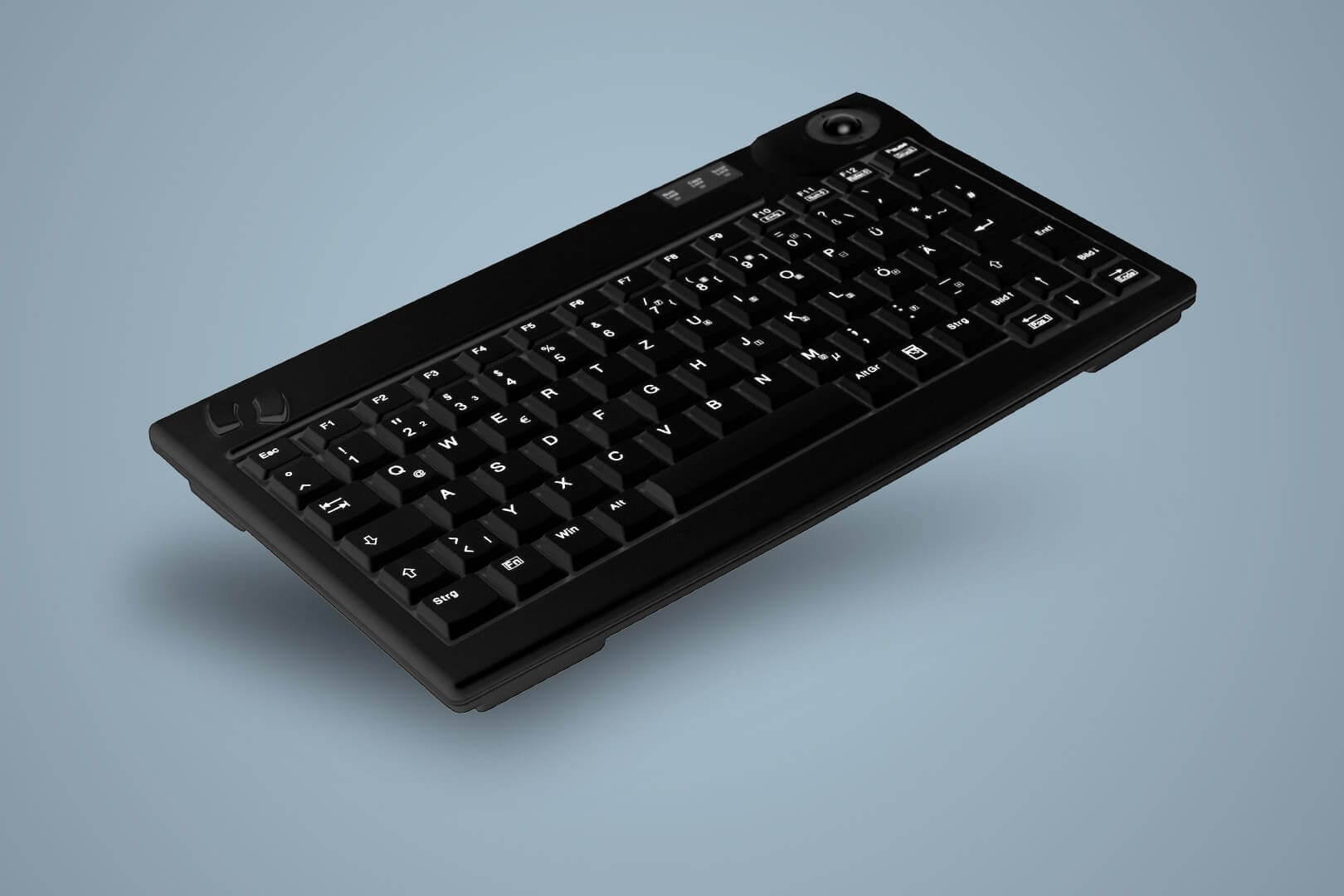 Cherry Active Key AK-440-TU - Tastatur - mit Trackball