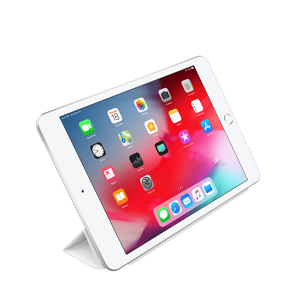 Apple Smart - Bildschirmschutz für Tablet - Polyurethan - weiß - für iPad mini 4 (4. Generation)