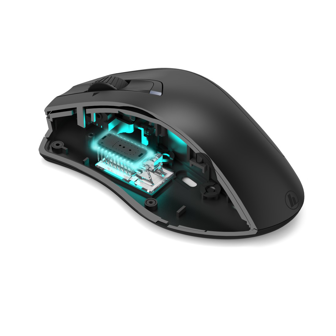 Hama MW-900 V2 - Maus - ergonomisch - Für Rechtshänder - Laser - 7 Tasten - kabellos - 2.4 GHz - kab
