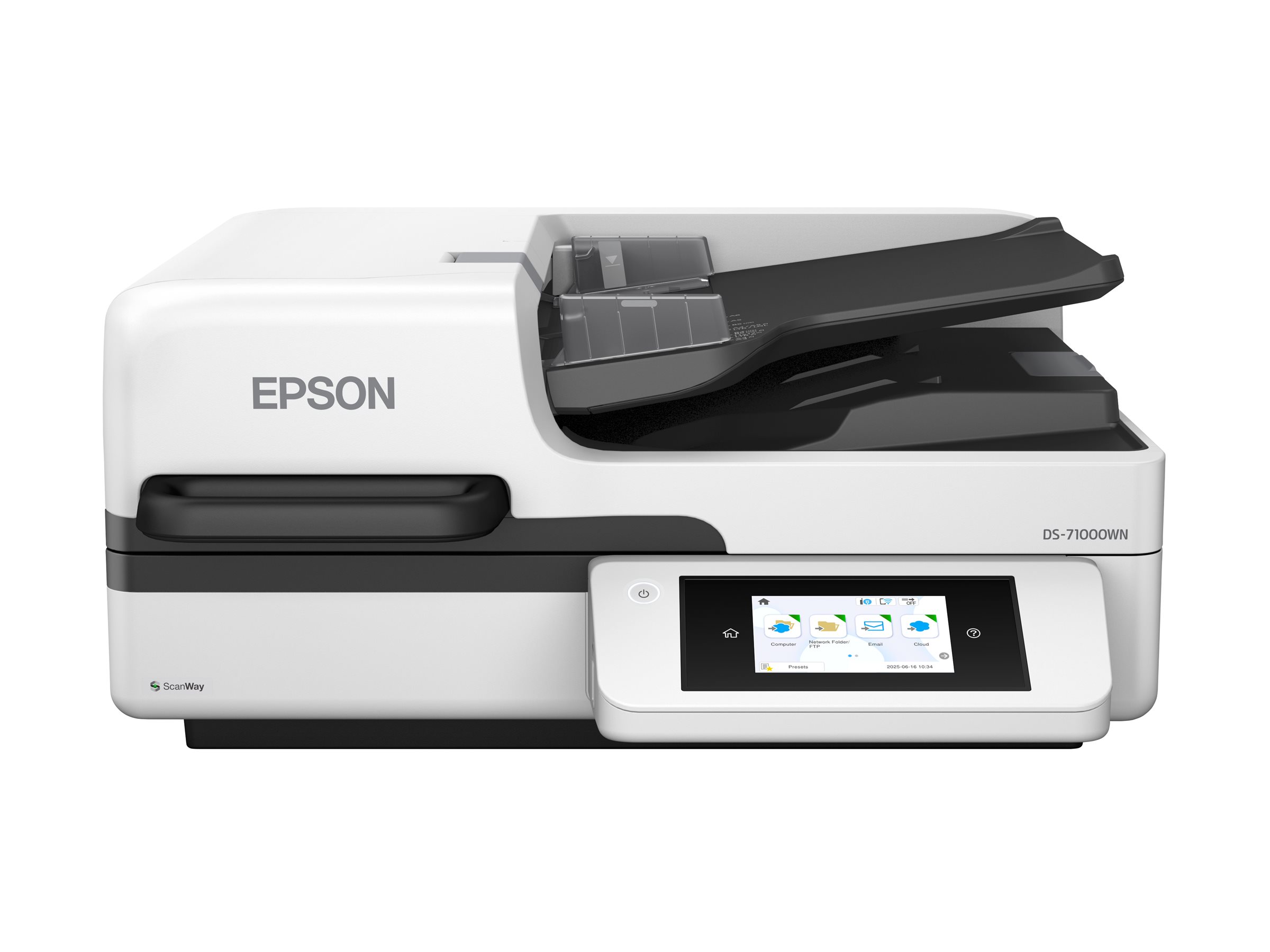 Epson WorkForce DS-71000WN - Dokumentenscanner - Duplex - A3 - 600 dpi x 600 dpi - bis zu 70 Seiten/