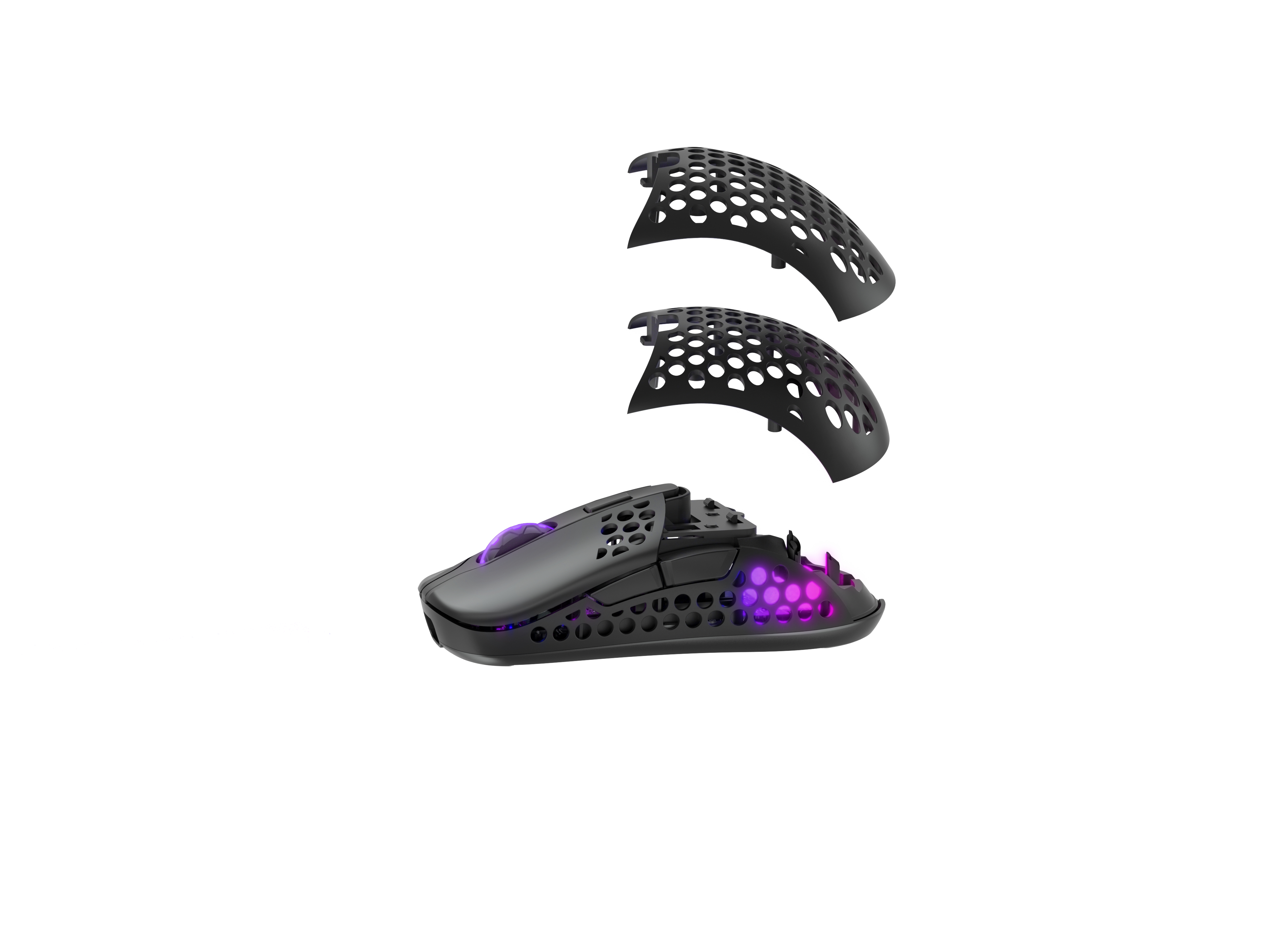 Cherry Xtrfy M42 - Maus - optisch - kabellos - 2.4 GHz - kabelloser Empfänger (USB)
