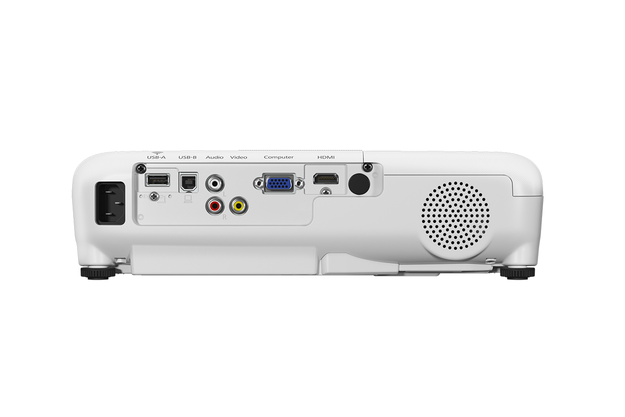 Epson EB-W06 - 3-LCD-Projektor - tragbar - 3700 lm (weiß)