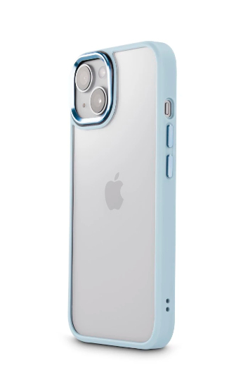 Hama 00138144, Cover, Apple, iPhone 14, 15,5 cm (6.1"), Hellblau, Transparent
