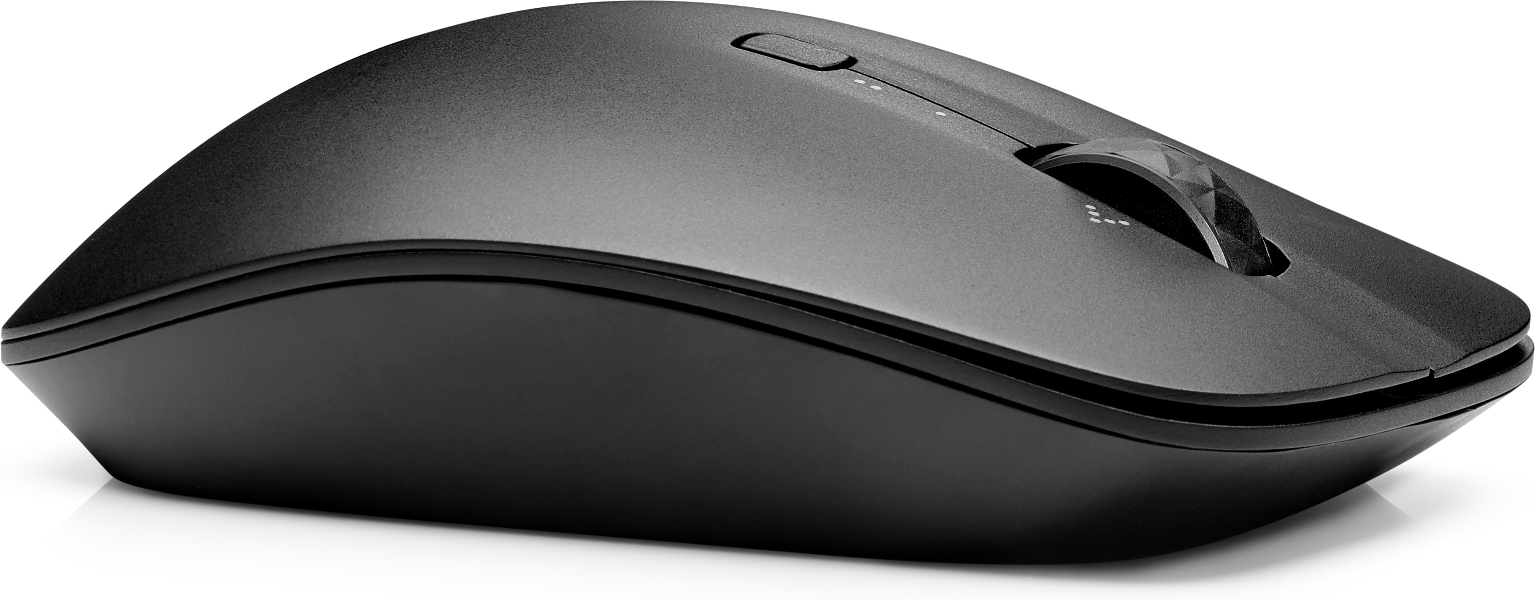 HP Bluetooth Reisemaus, rechts, Track-on-glass (TOG), Bluetooth, 1200 DPI, Schwarz