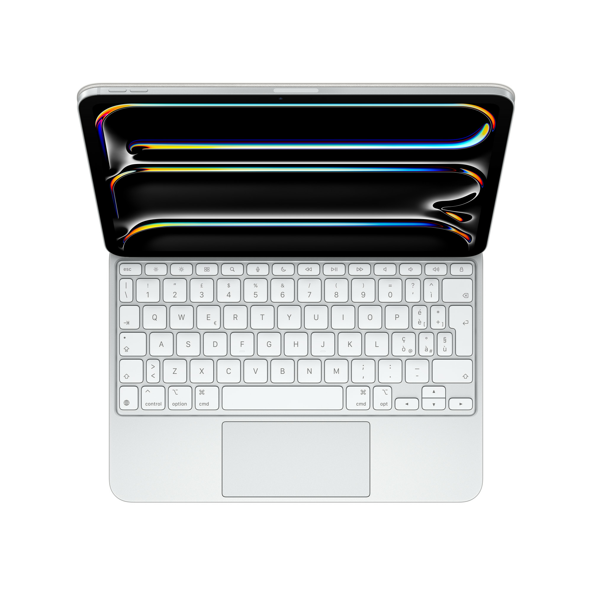 Apple Magic Keyboard - Tastatur und Foliohülle - mit Trackpad - hinterleuchtet - Apple Smart connect