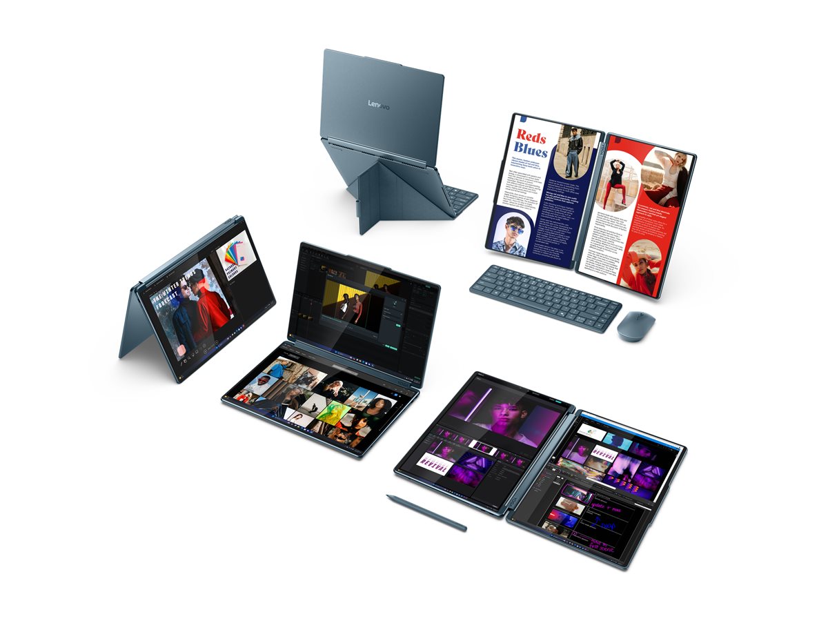 Lenovo Yoga Book 9 14IAH10 83KJ - Tablet - Flip-Design - Intel Core Ultra 9 285H - Evo - Win 11 Home