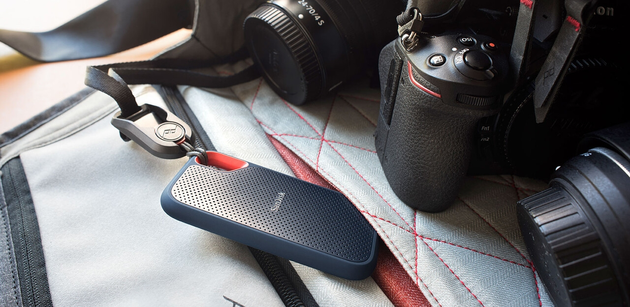 SanDisk Extreme Portable - SSD - verschlüsselt - 500 GB - extern (tragbar)