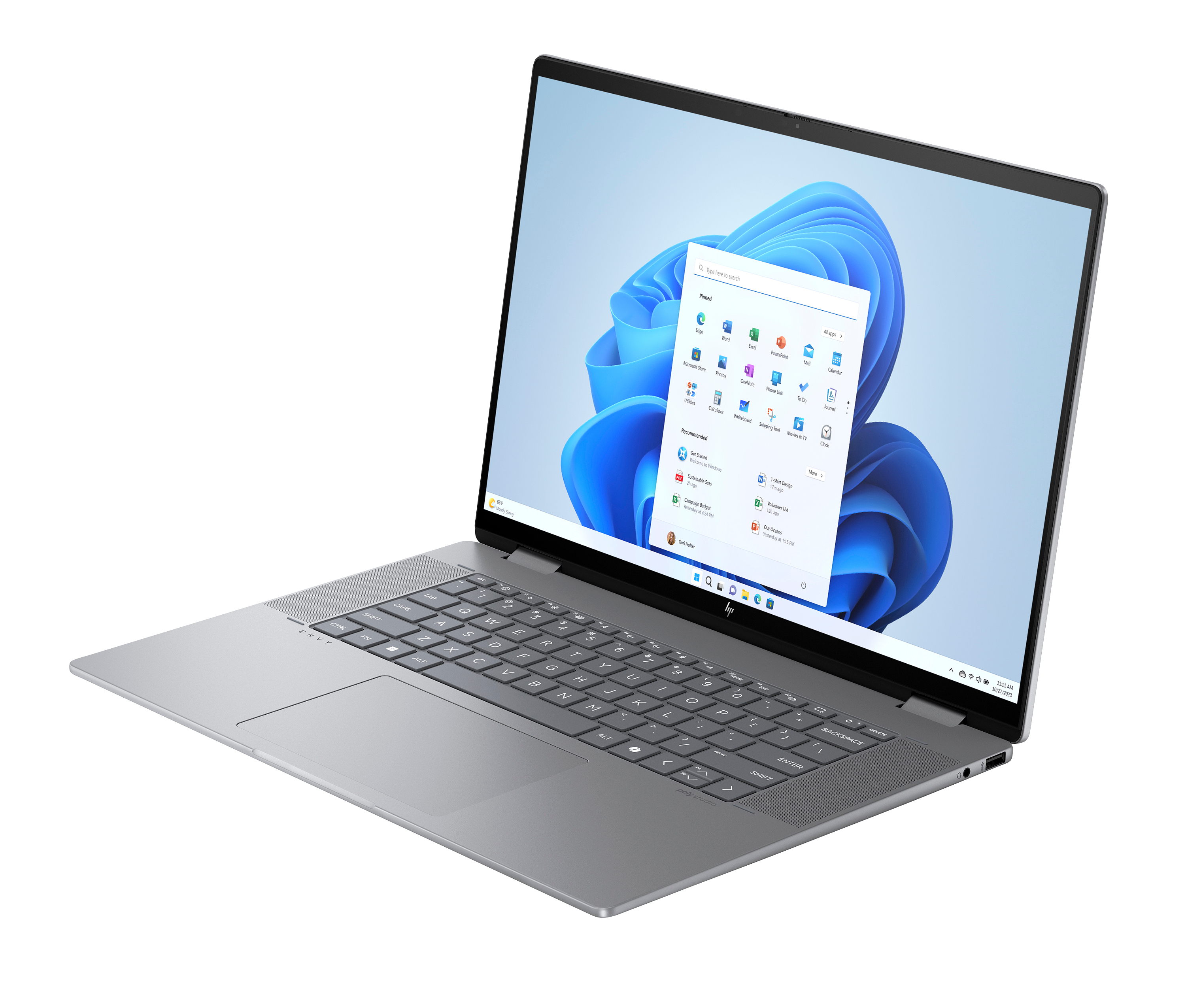 HP ENVY x360 16-ad0675ng, AMD Ryzen? 7, 3,3 GHz, 40,6 cm (16"), 1920 x 1200 Pixel, 16 GB, 512 GB