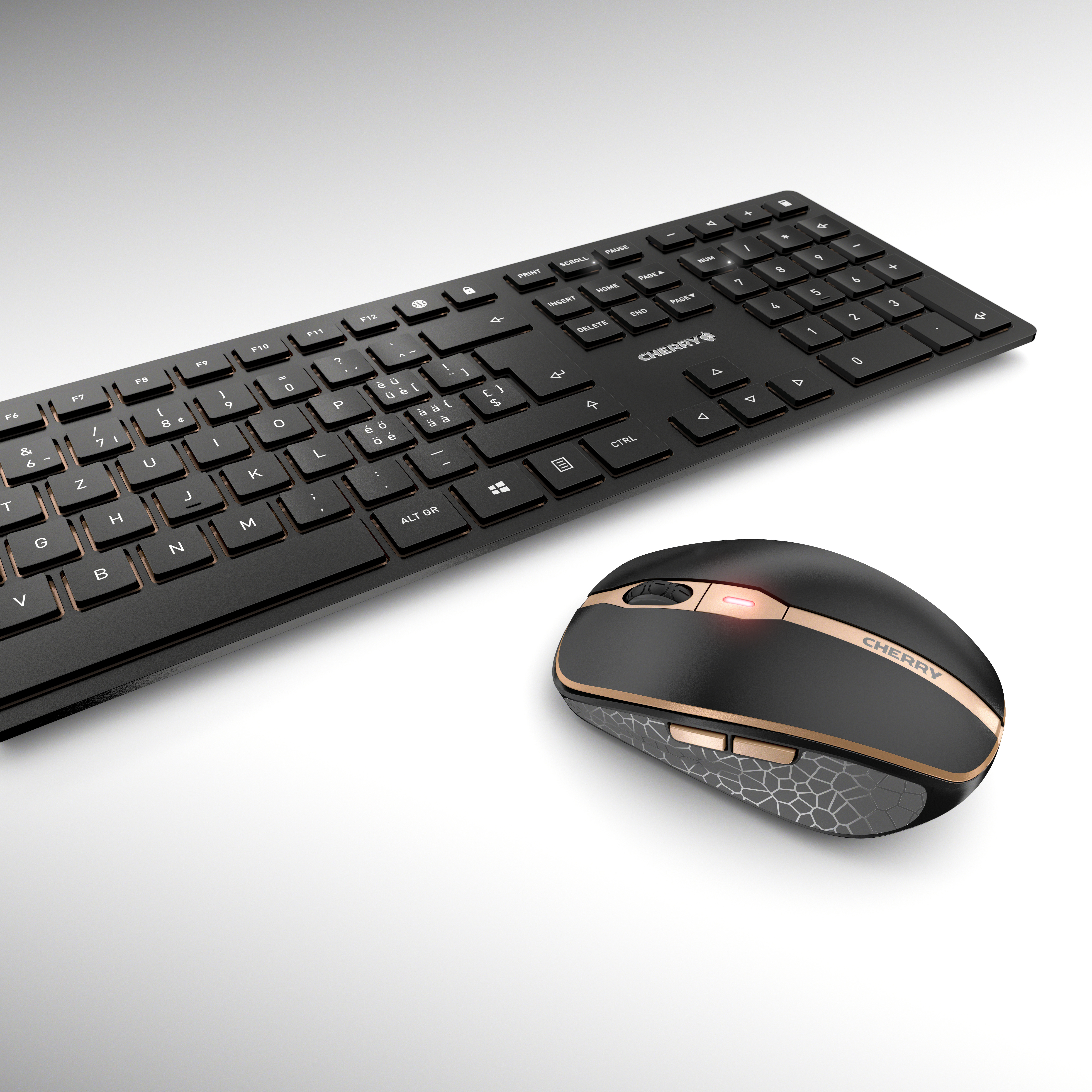 Cherry DW 9100 SLIM - Tastatur-und-Maus-Set