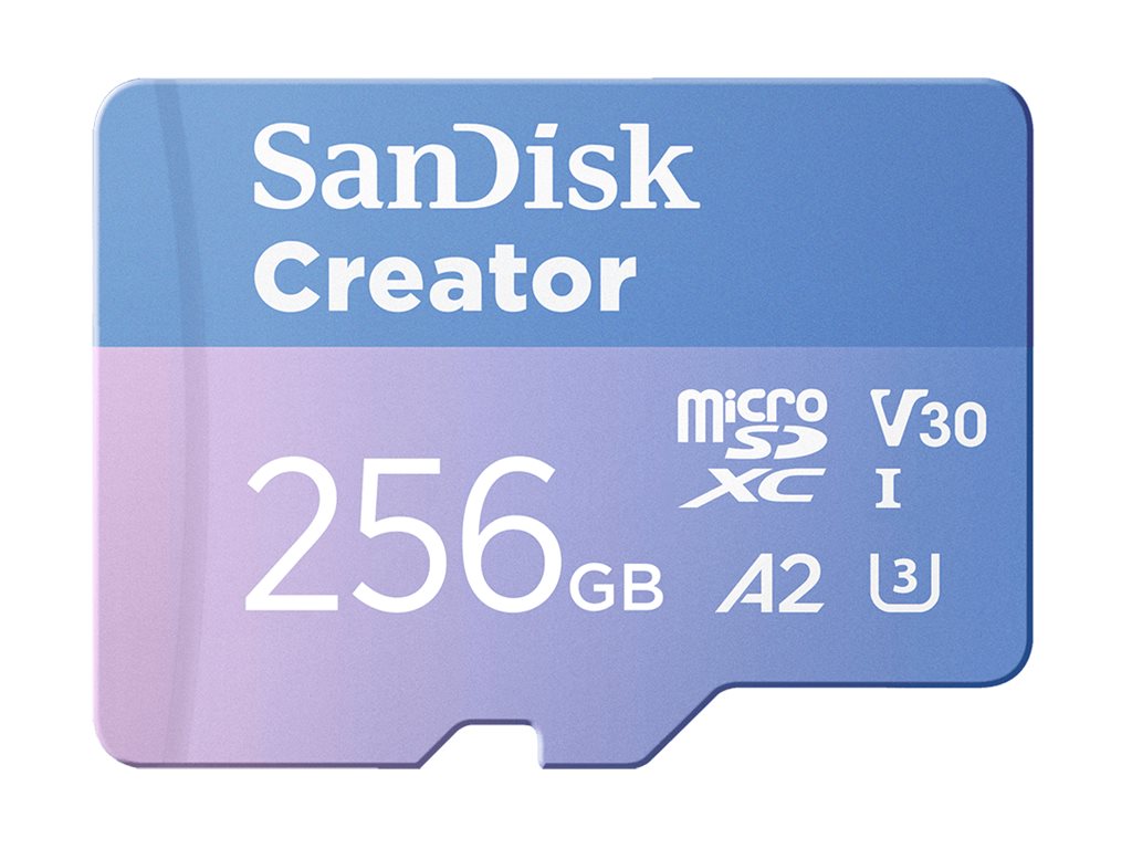 SanDisk Creator - Flash-Speicherkarte (microSDXC-an-SD-Adapter