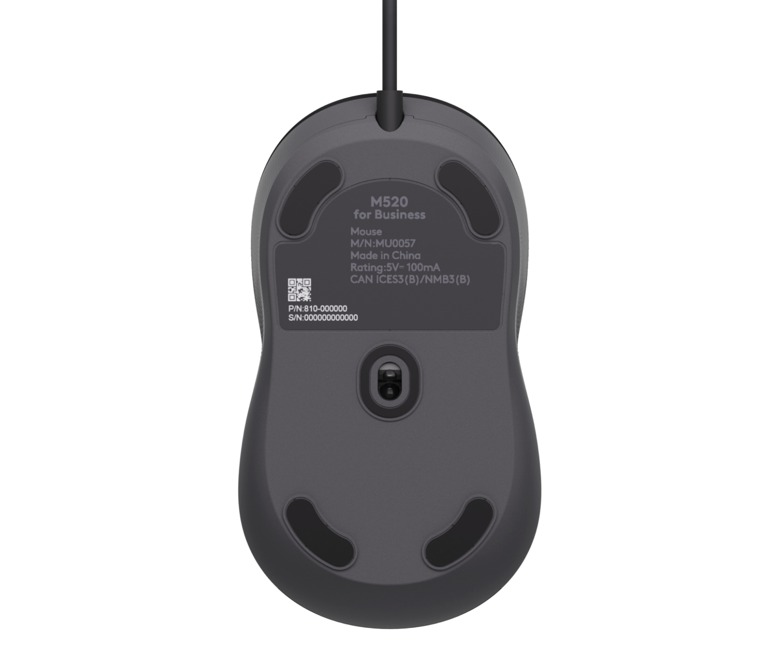 Logitech Signature M520 for Business - Maus