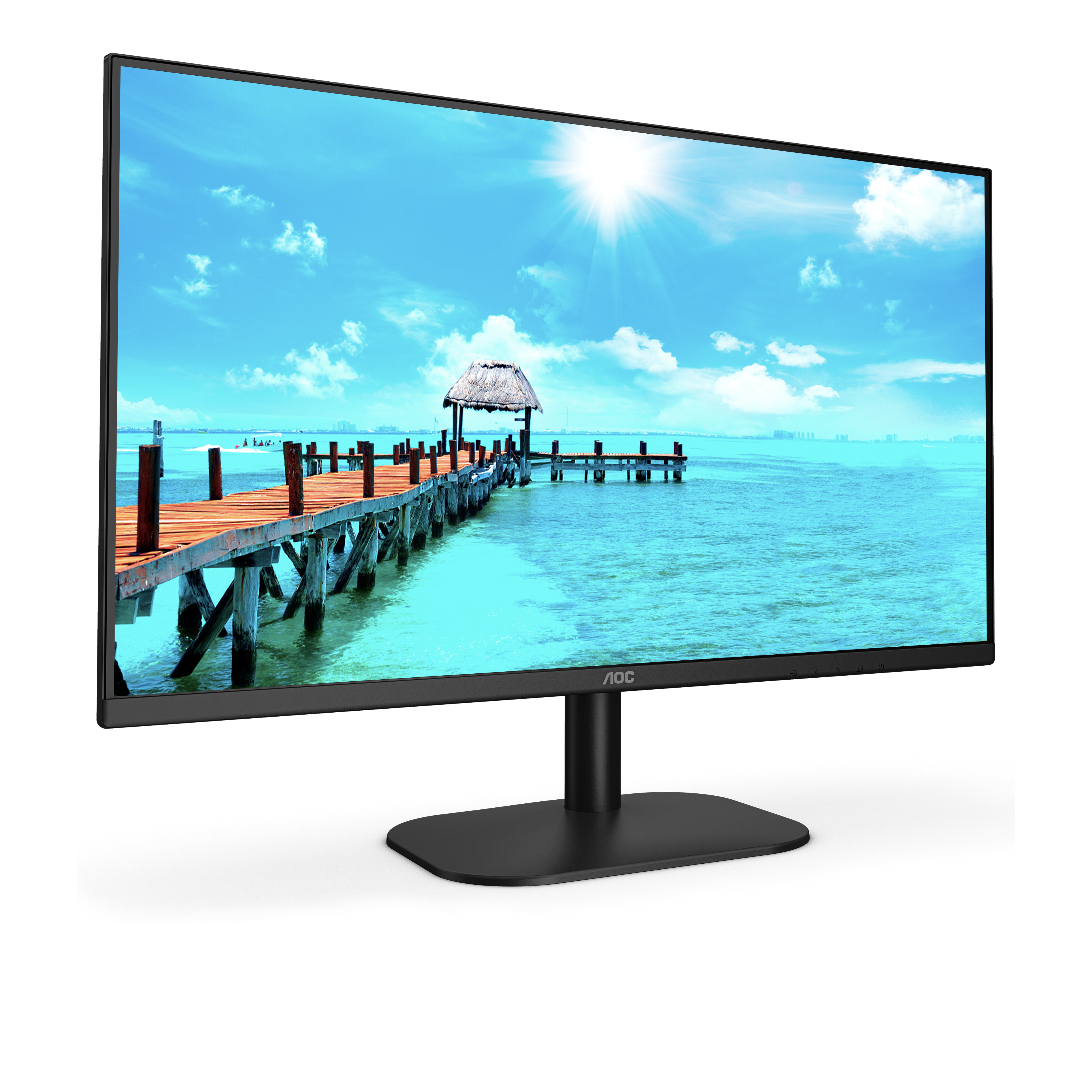 AOC B2 27B2DA, 68,6 cm (27"), 1920 x 1080 Pixel, Full HD, LED, 4 ms, Schwarz