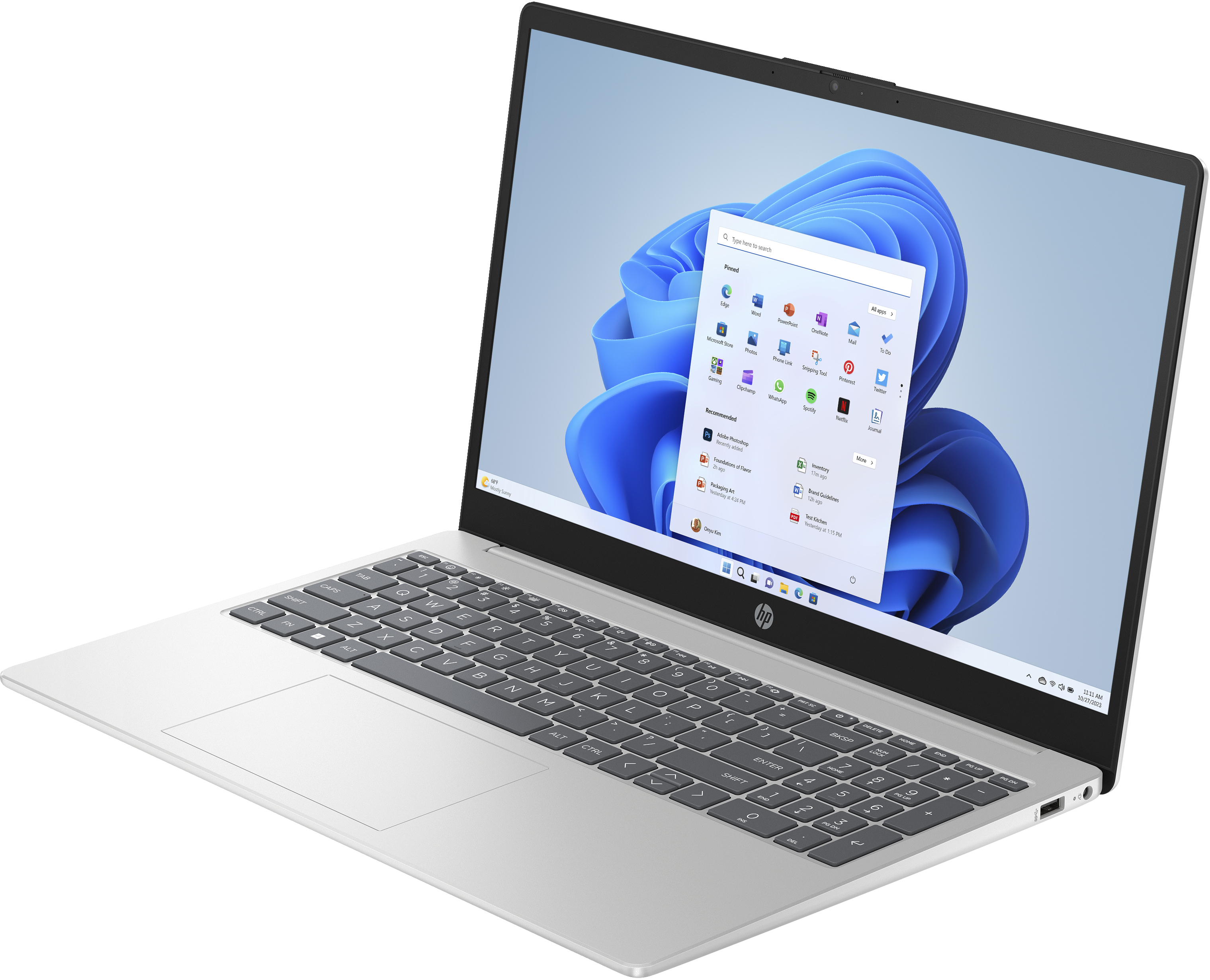 HP Laptop 15-fd0655ng, Intel® Core? i5, 39,6 cm (15.6"), 1920 x 1080 Pixel, 16 GB, 1 TB, Windows 11
