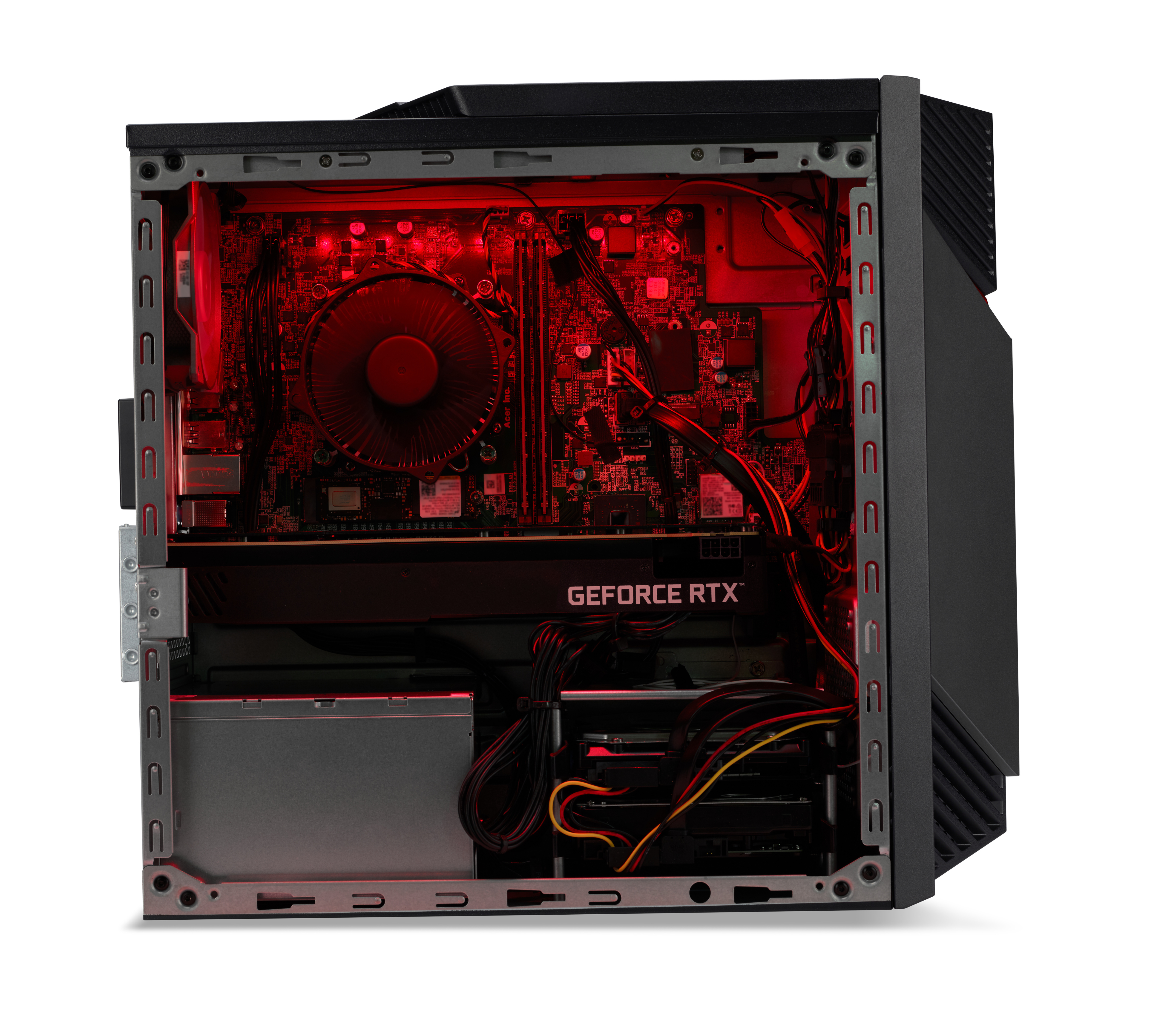 Acer Nitro 50 N50-656 - Tower - Core i5 i5-14400F / 2.5 GHz - RAM 16 GB - SSD 512 GB - NVMe - GeForc