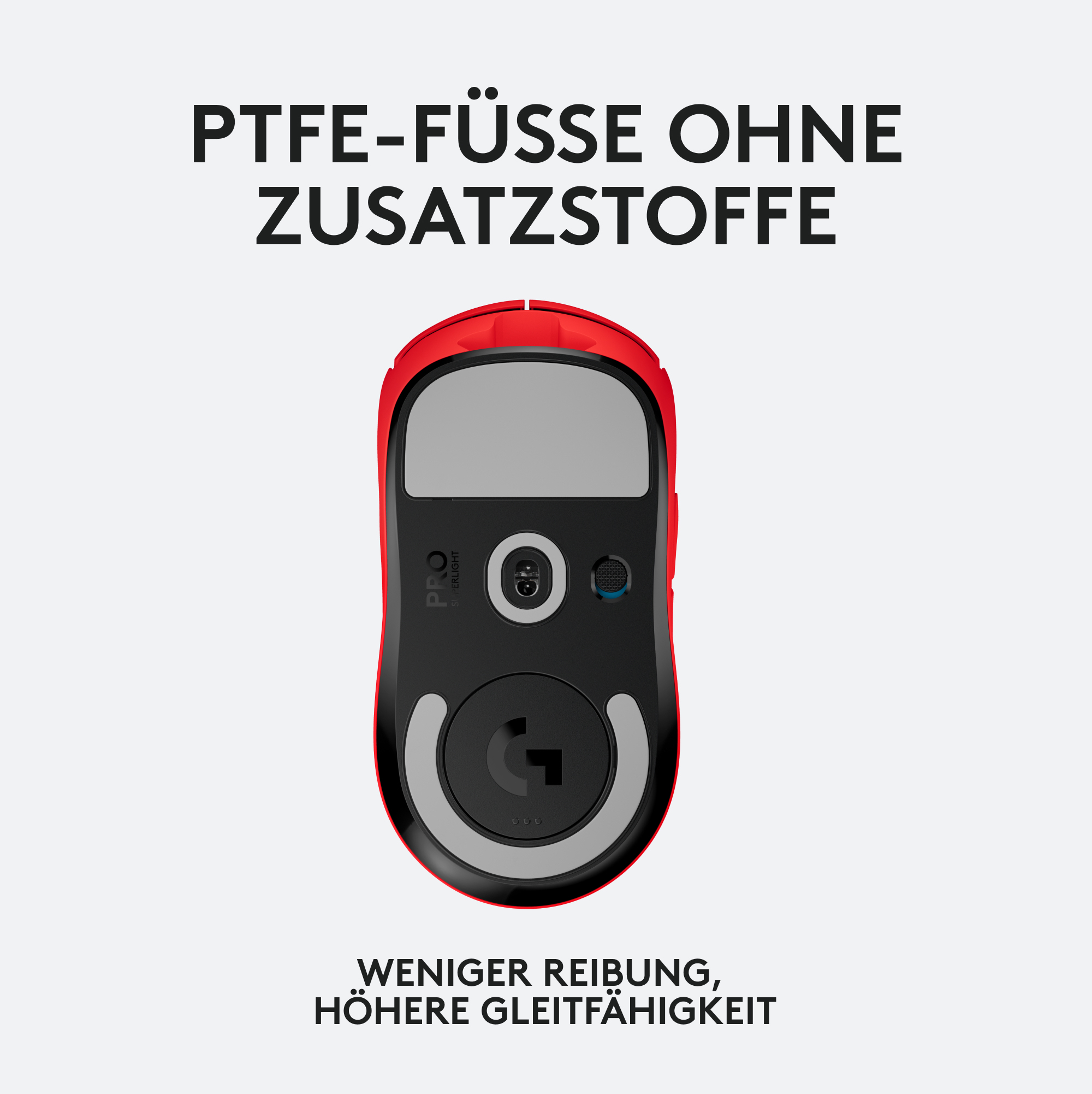 Logitech G PRO X SUPERLIGHT - Maus - optisch
