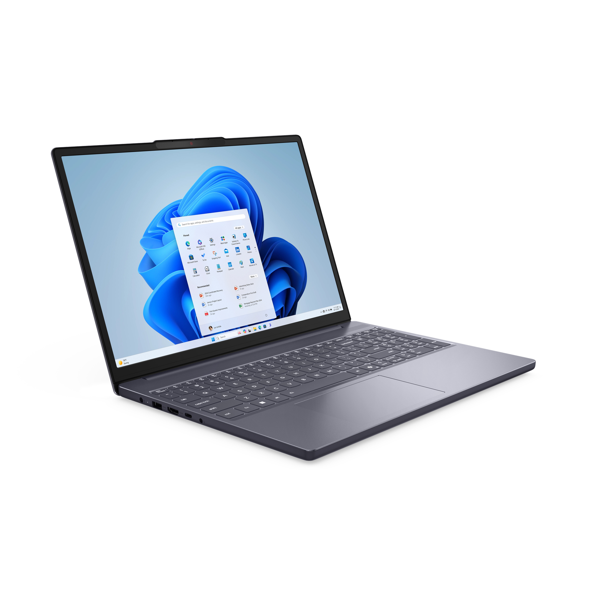 Lenovo IdeaPad Slim 3 15ARP10 83K7 - 180°-Scharnierdesign - AMD Ryzen 7 170 / 3.2 GHz - Win 11 Home 