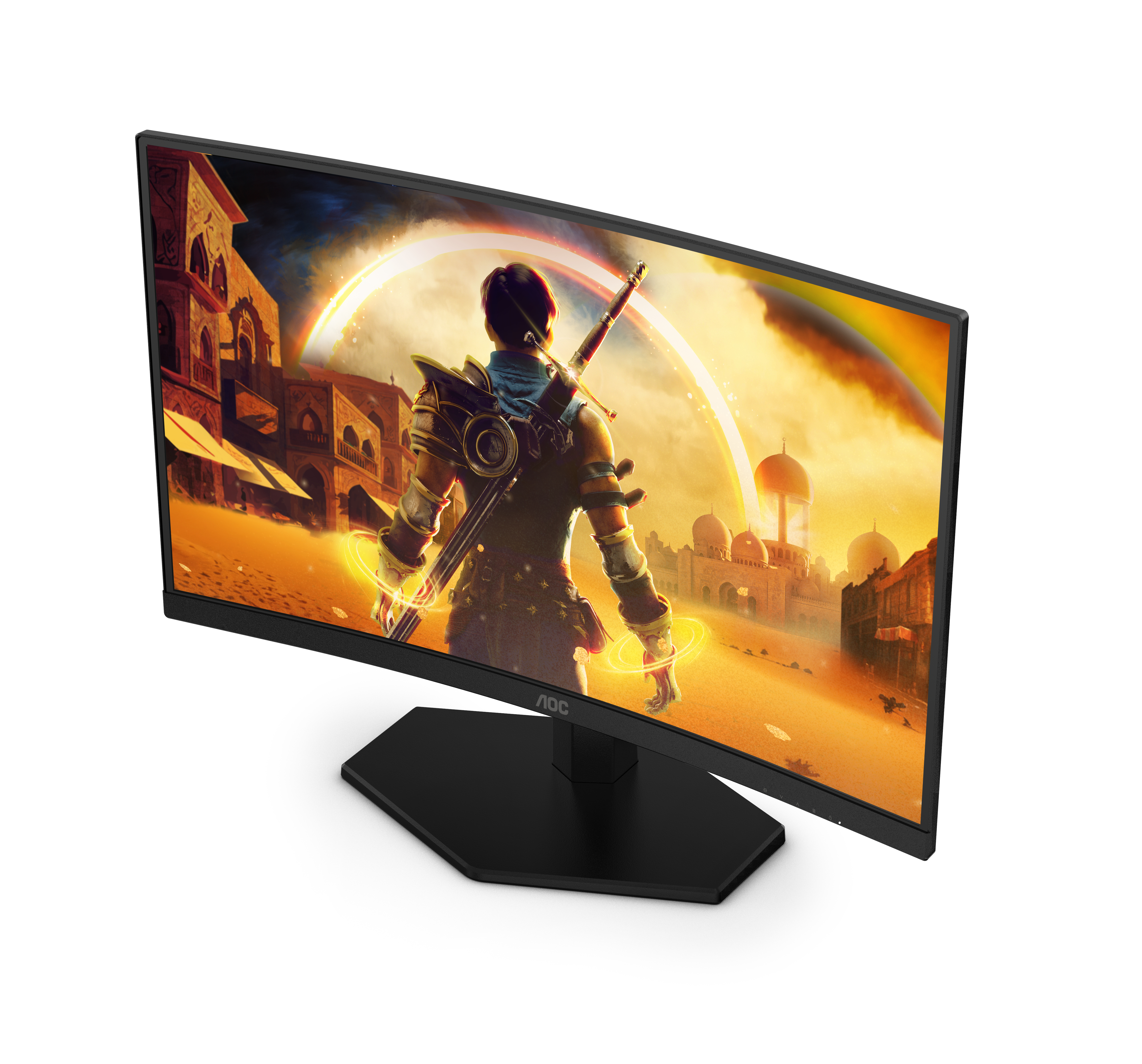 AOC Gaming C24G42FE - LED-Monitor - Gaming - gebogen - 61 cm (24")