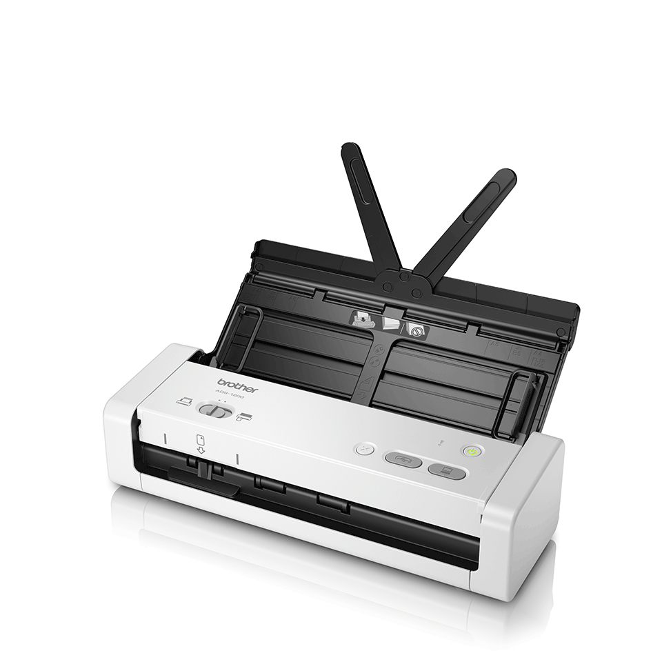 Brother ADS-1200 - Dokumentenscanner - Dual-CIS - Duplex - A4 - 600 dpi x 600 dpi - bis zu 25 Seiten