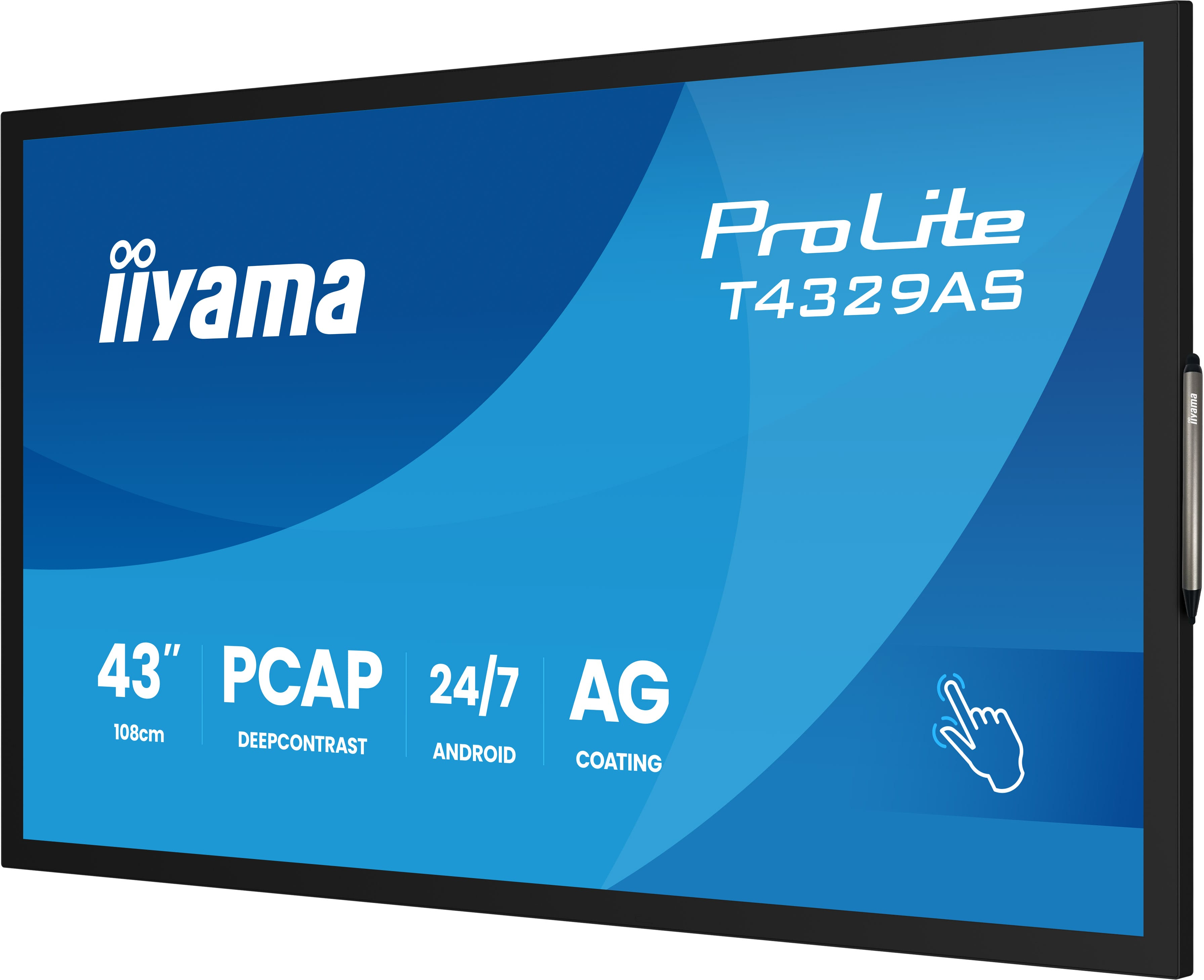 B-WARE - iiyama ProLite T4329AS-B1AG, 42.5" Interactive Display
