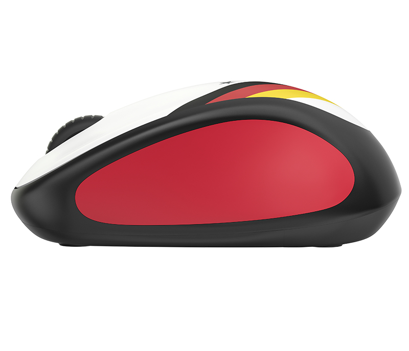Logitech M238 Fan Collection - Wireless Mouse, Beidhändig, Optisch, RF Wireless, 1000 DPI, Mehrfarbi
