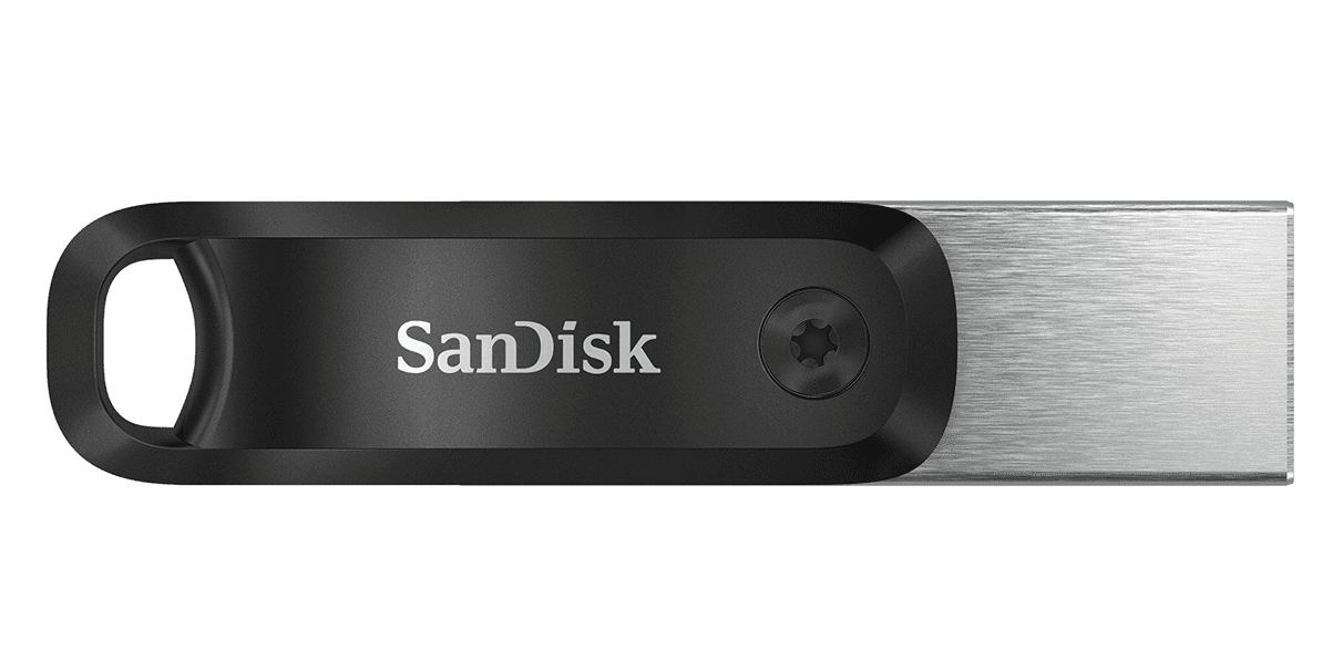 SanDisk iXpand Go - USB-Flash-Laufwerk - 64 GB - USB 3.0 / Lightning - für Apple iPad/iPhone (Lightn