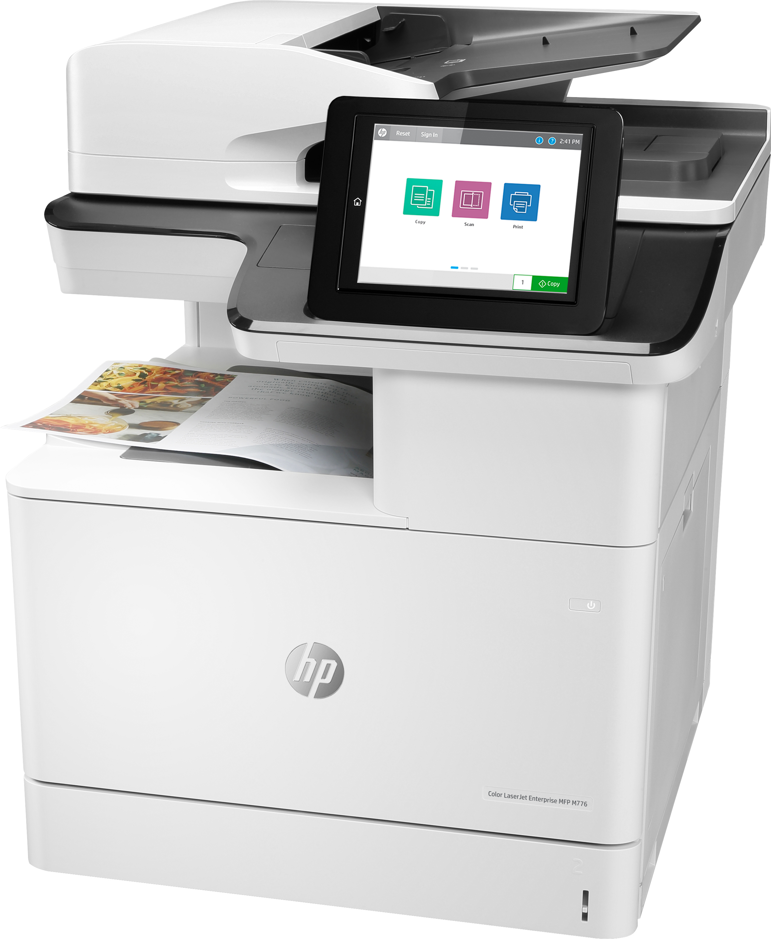 HP Color LaserJet Enterprise MFP M776dn - Multifunktionsdrucker - Farbe - Laser - 297 x 864 mm (Orig
