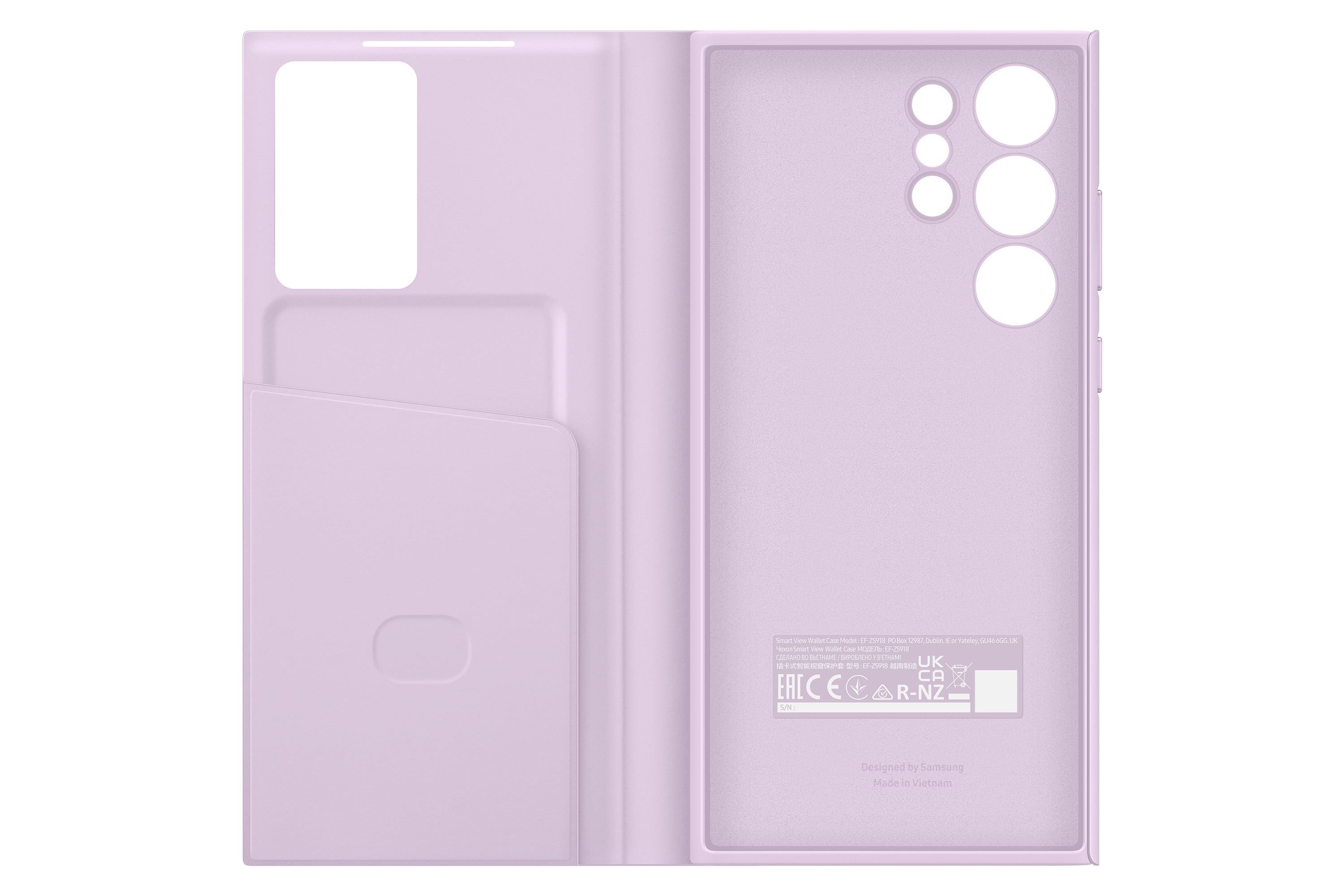 Samsung EF-ZS918 - Flip-Hülle für Mobiltelefon