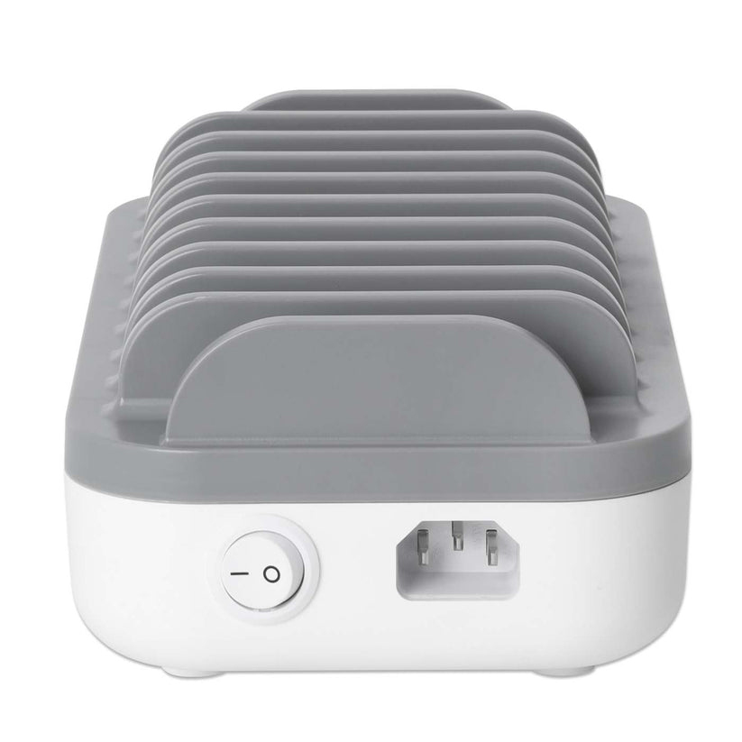 Manhattan 10-Port USB-Power Delivery-Ladestation 200W