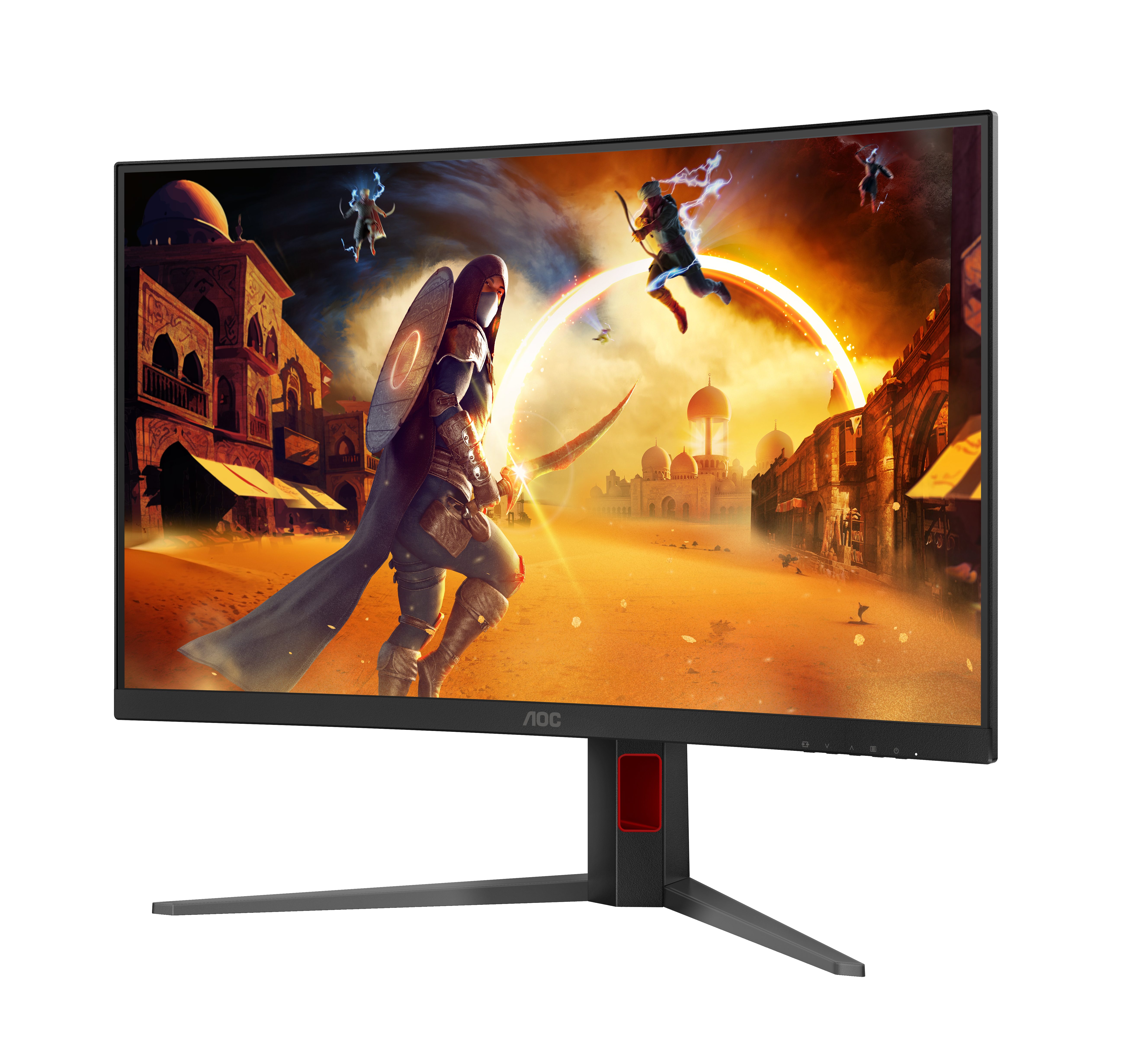 AOC Gaming C32G4Z - LED-Monitor - Gaming - gebogen - 81.3 cm (32")