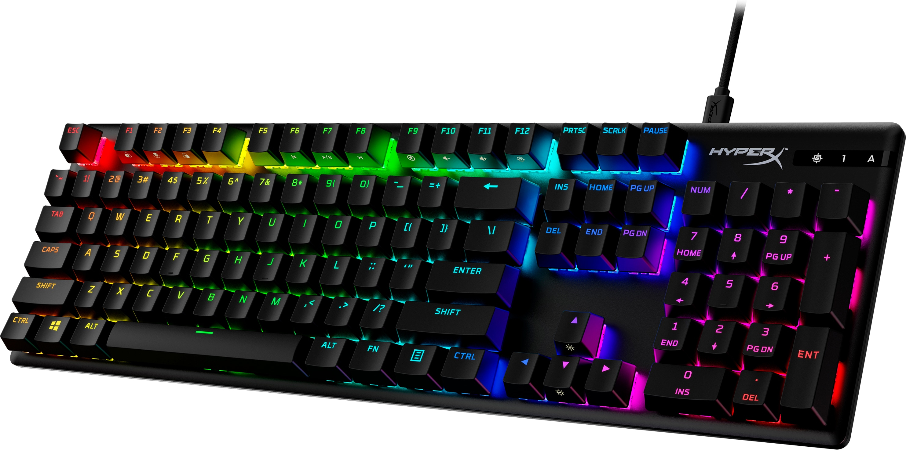 HP HyperX Alloy Origins - Tastatur - Hintergrundbeleuchtung