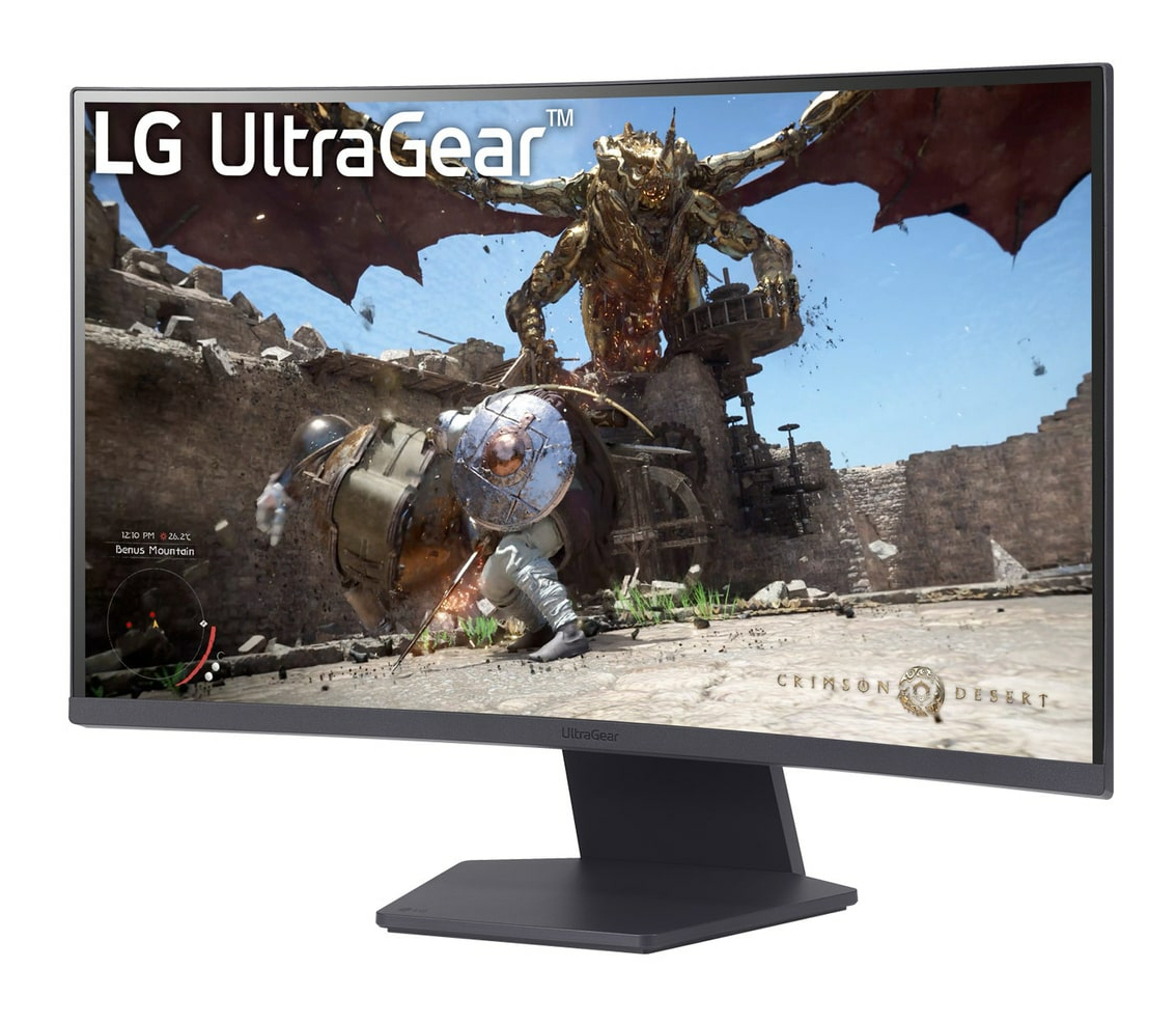 B-WARE - LG UltraGear 27GS60QX-B Curved-Monitor 68.4 cm (27") (WQHD), VA, 1ms, HDMI, Displayport