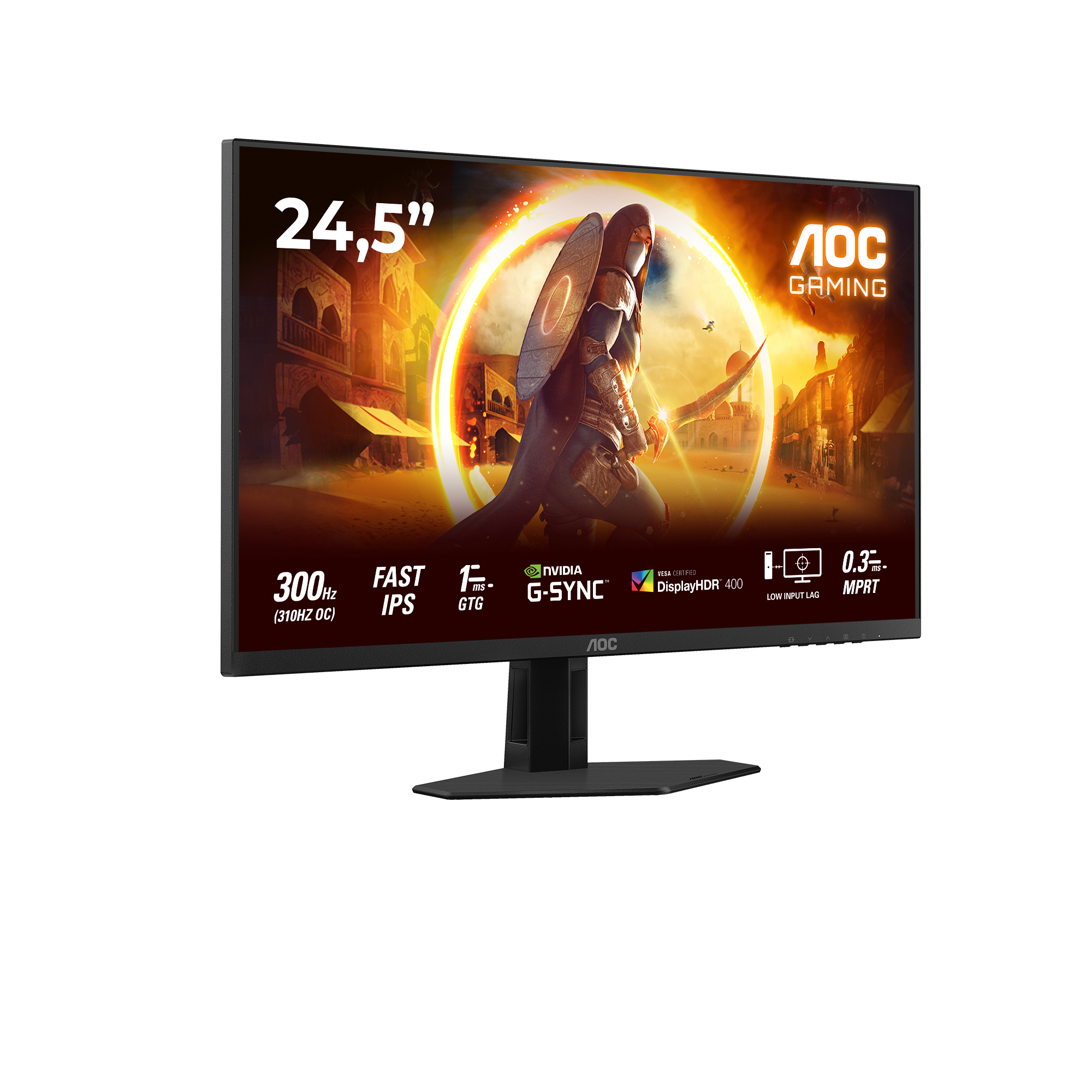 AOC Gaming 25G4SRE Monitor 63.5cm (25") Full HD, IPS, 1ms, HDMI, Displayport