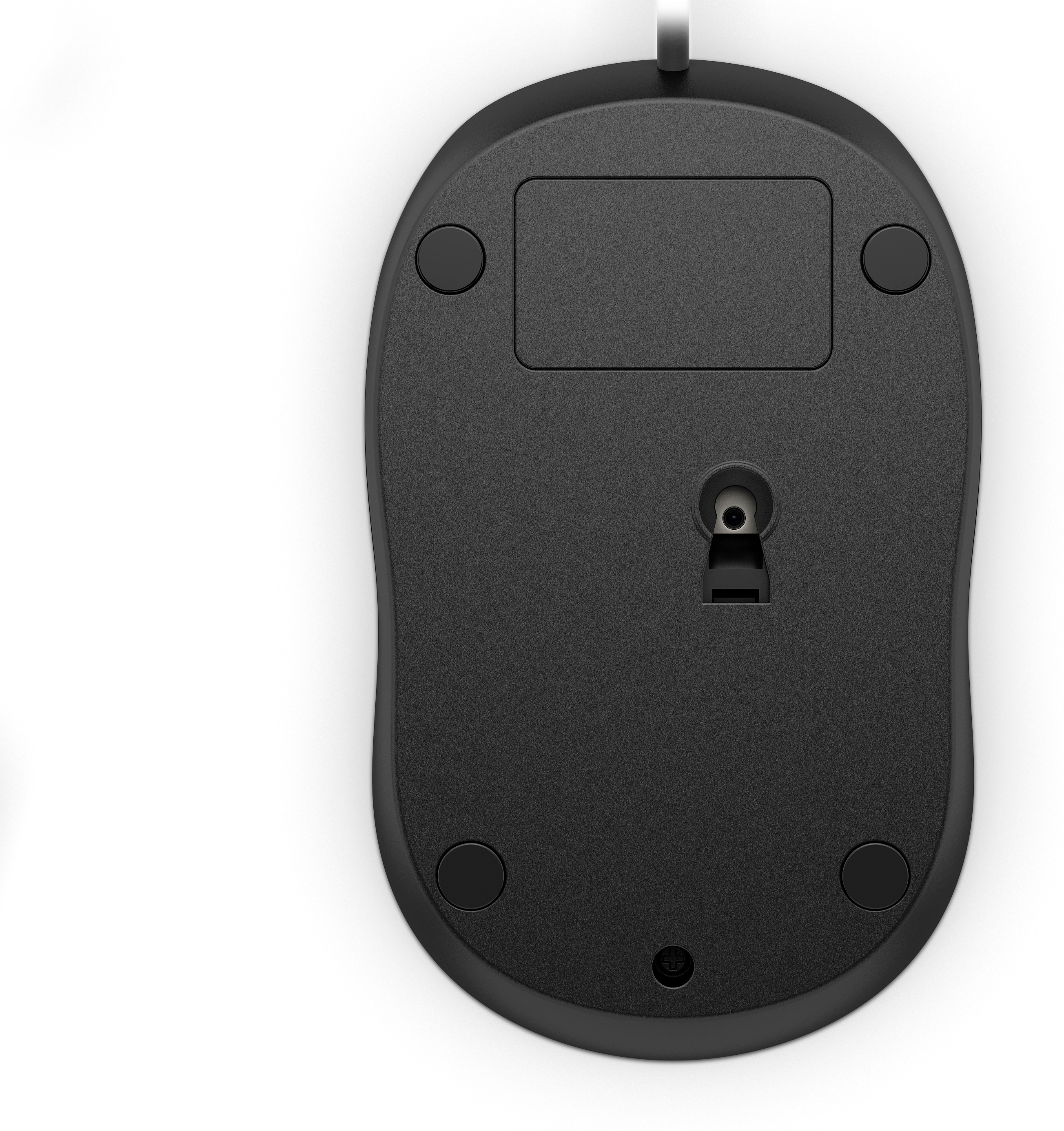 HP Wired Mouse 1000 - Maus - Maus - 1.200 dpi