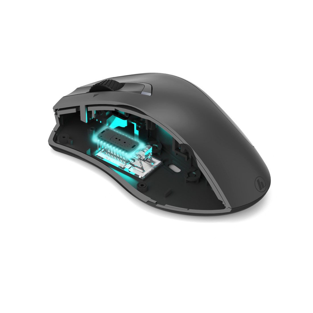 Hama MW-800 V2 - Maus - ergonomisch - Für Rechtshänder - Laser - 7 Tasten - kabellos - 2.4 GHz - kab