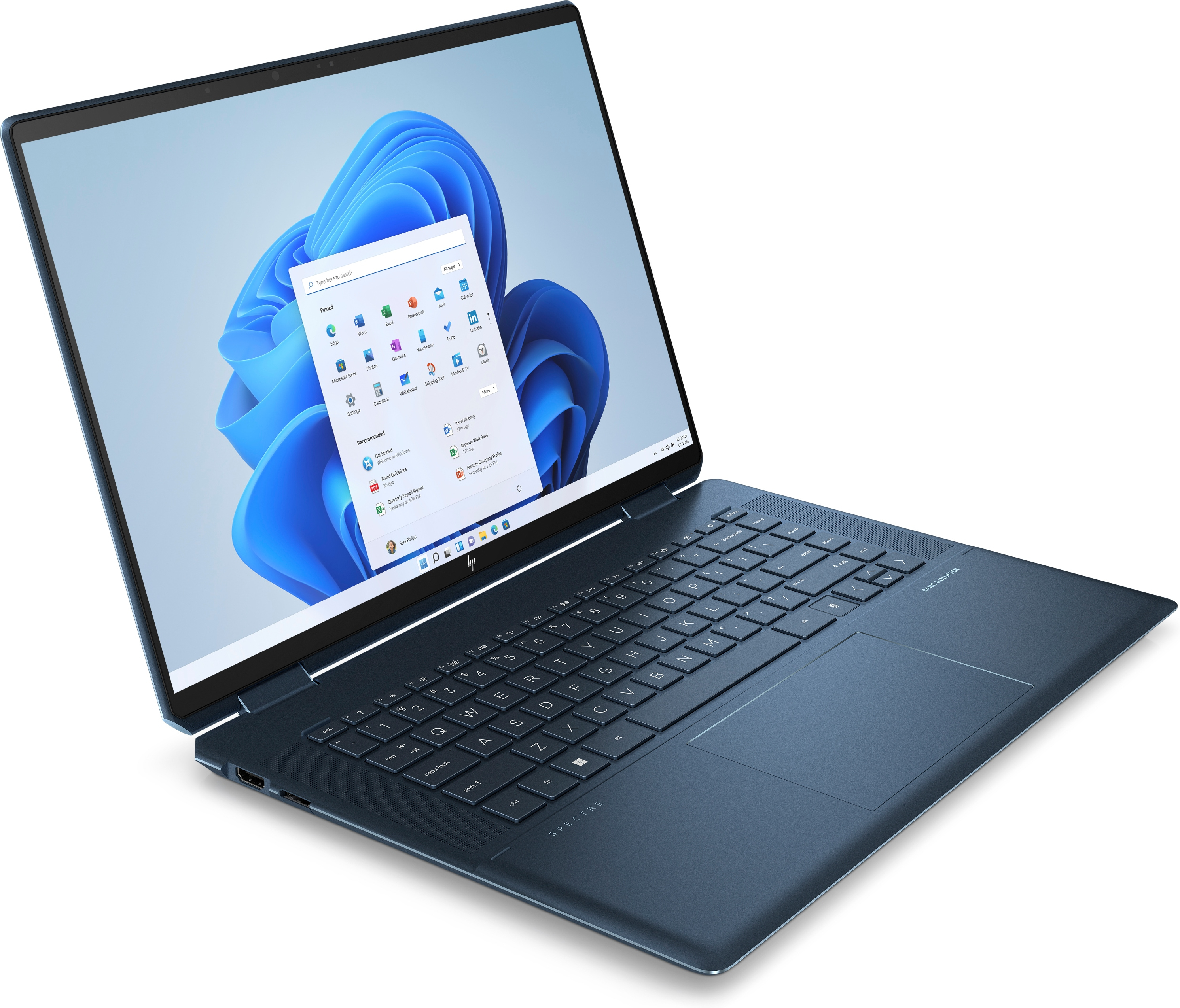 HP Spectre x360 Laptop 16-f1075ng - Flip-Design - Intel Core i7 12700H - Win 11 Home - Intel Iris Xe