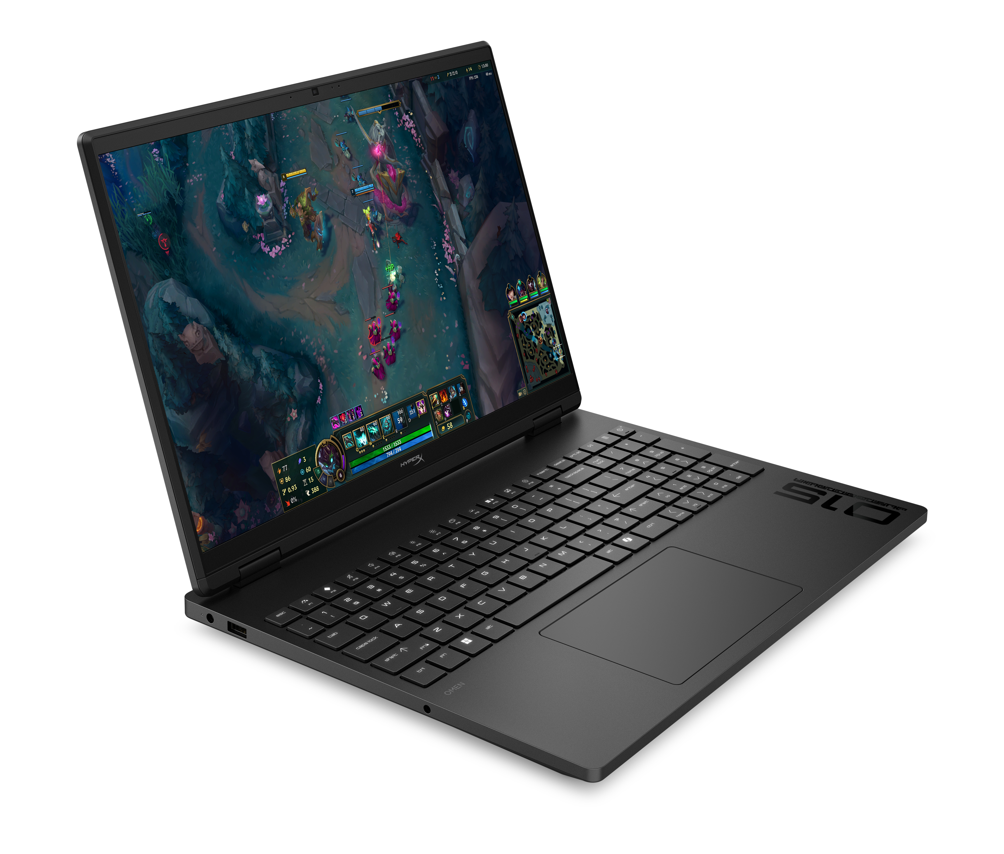 HP DP0L0EA, AMD Ryzen? 7, 38,9 cm (15.3"), 1920 x 1200 Pixel, 24 GB, FreeDOS, Schwarz