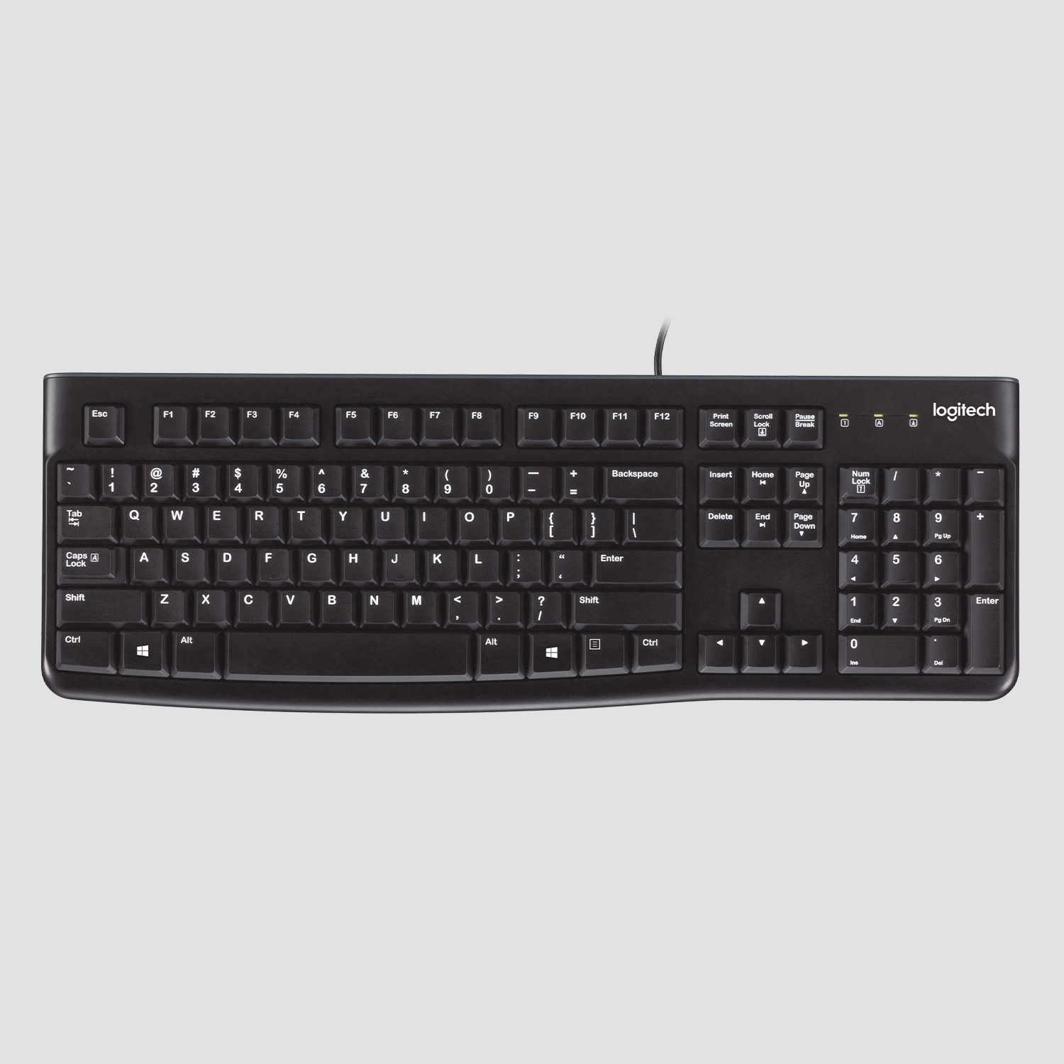 Logitech K120 - Tastatur - USB - Schweiz