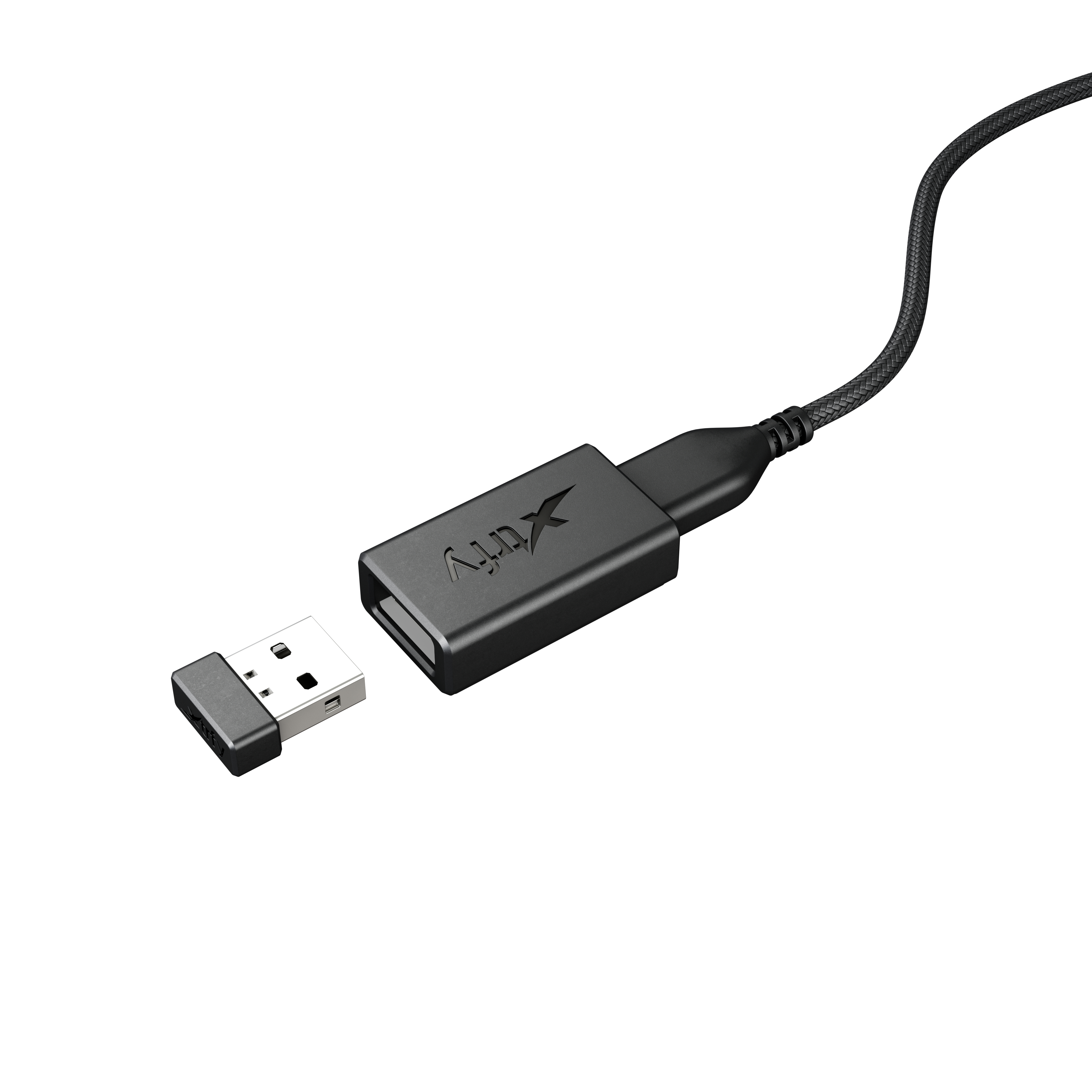Cherry Xtrfy M42 - Maus - optisch - kabellos - 2.4 GHz - kabelloser Empfänger (USB)