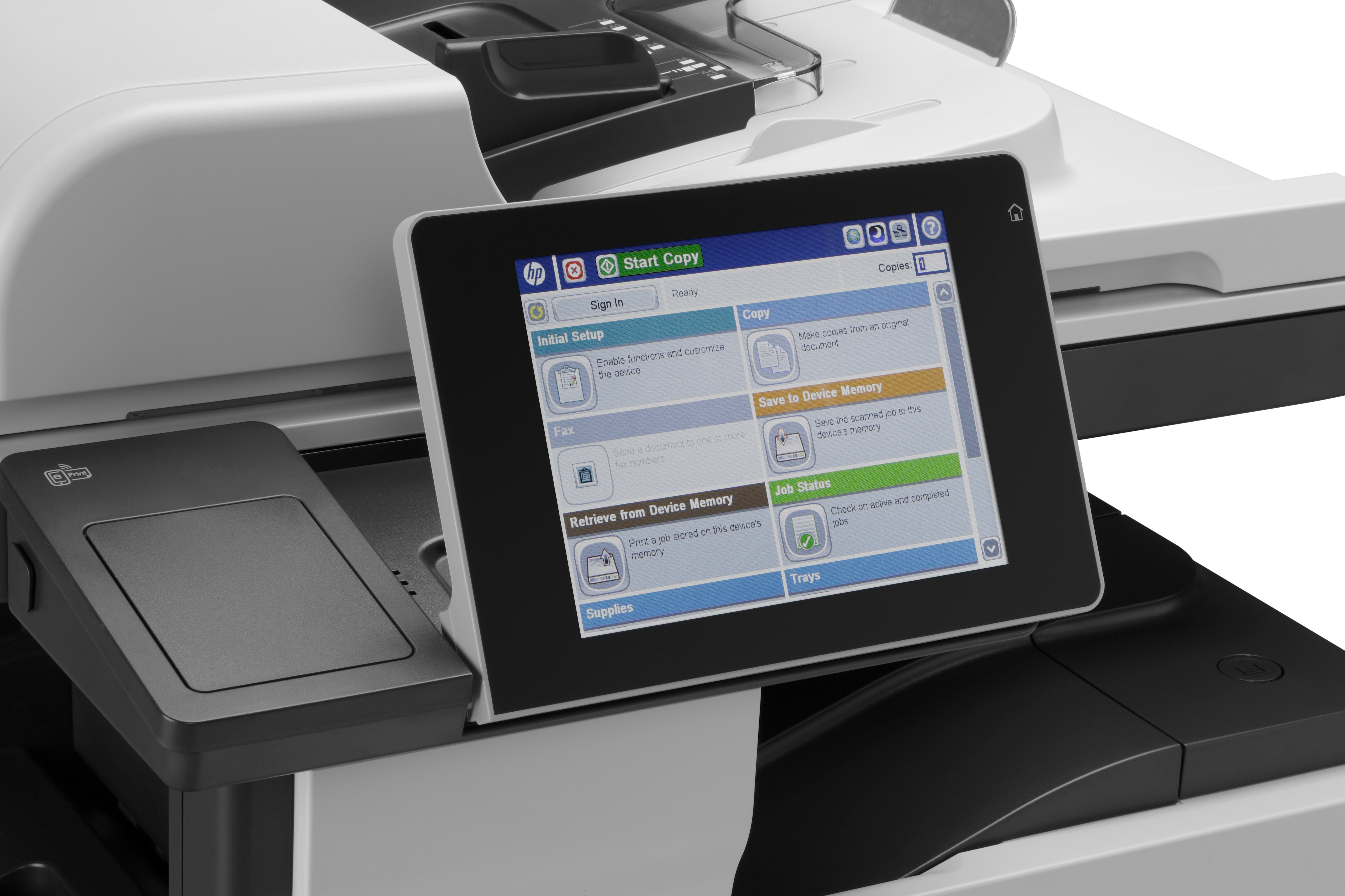 HP LaserJet Enterprise MFP M725dn - Multifunktionsdrucker - s/w - Laser - A3 (297 x 420 mm)