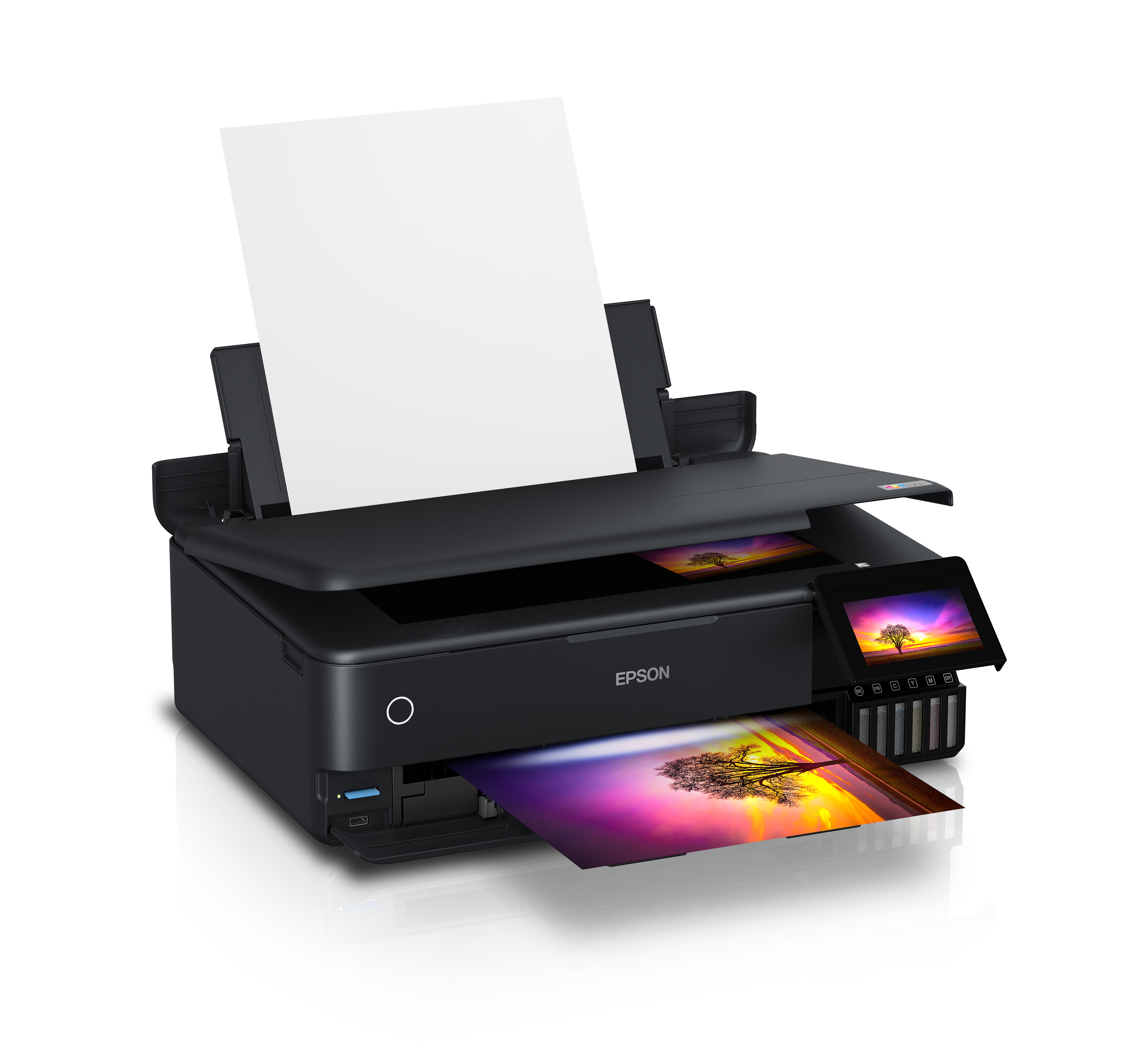 Epson EcoTank ET-8550 - Multifunktionsdrucker - Farbe - Tintenstrahl - wiederbefüllbar - A3 (Medien)