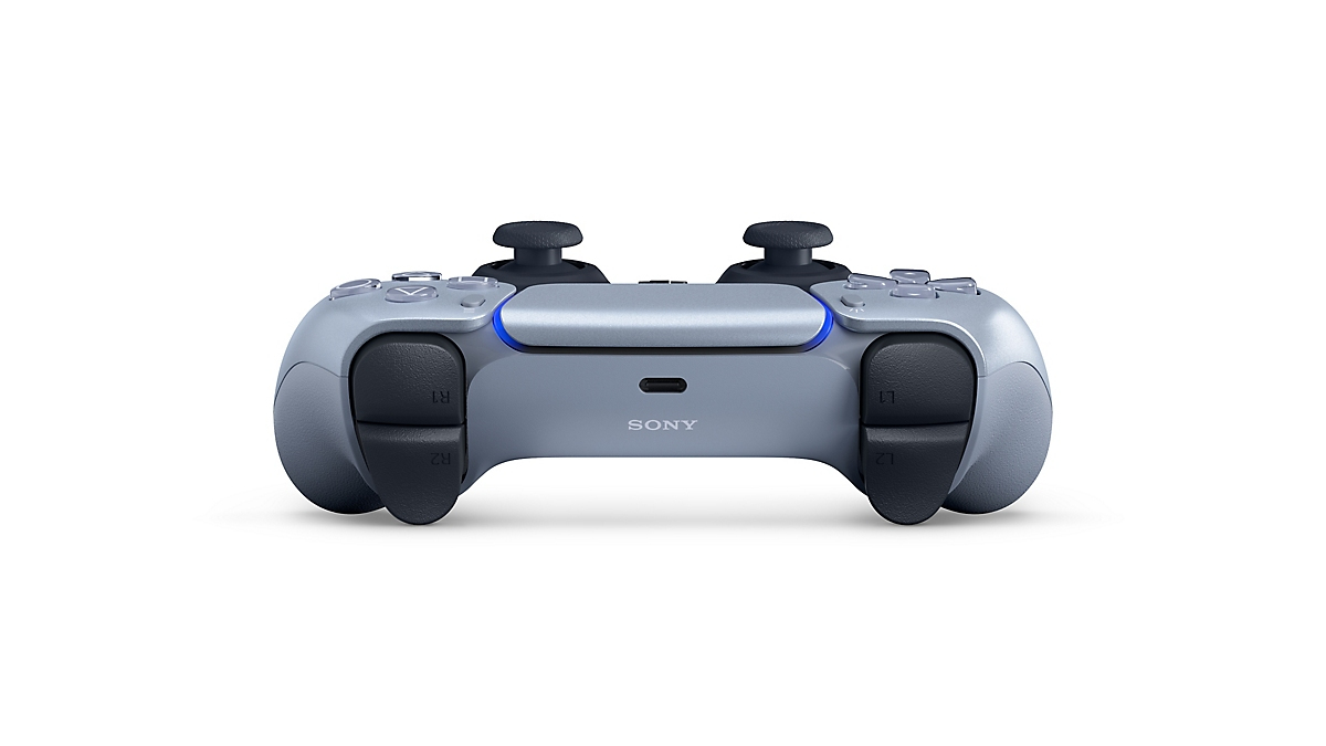 Sony Playstation 5 DualSense Wireless-Controller sterling-silver - Gamepad - Bluetooth