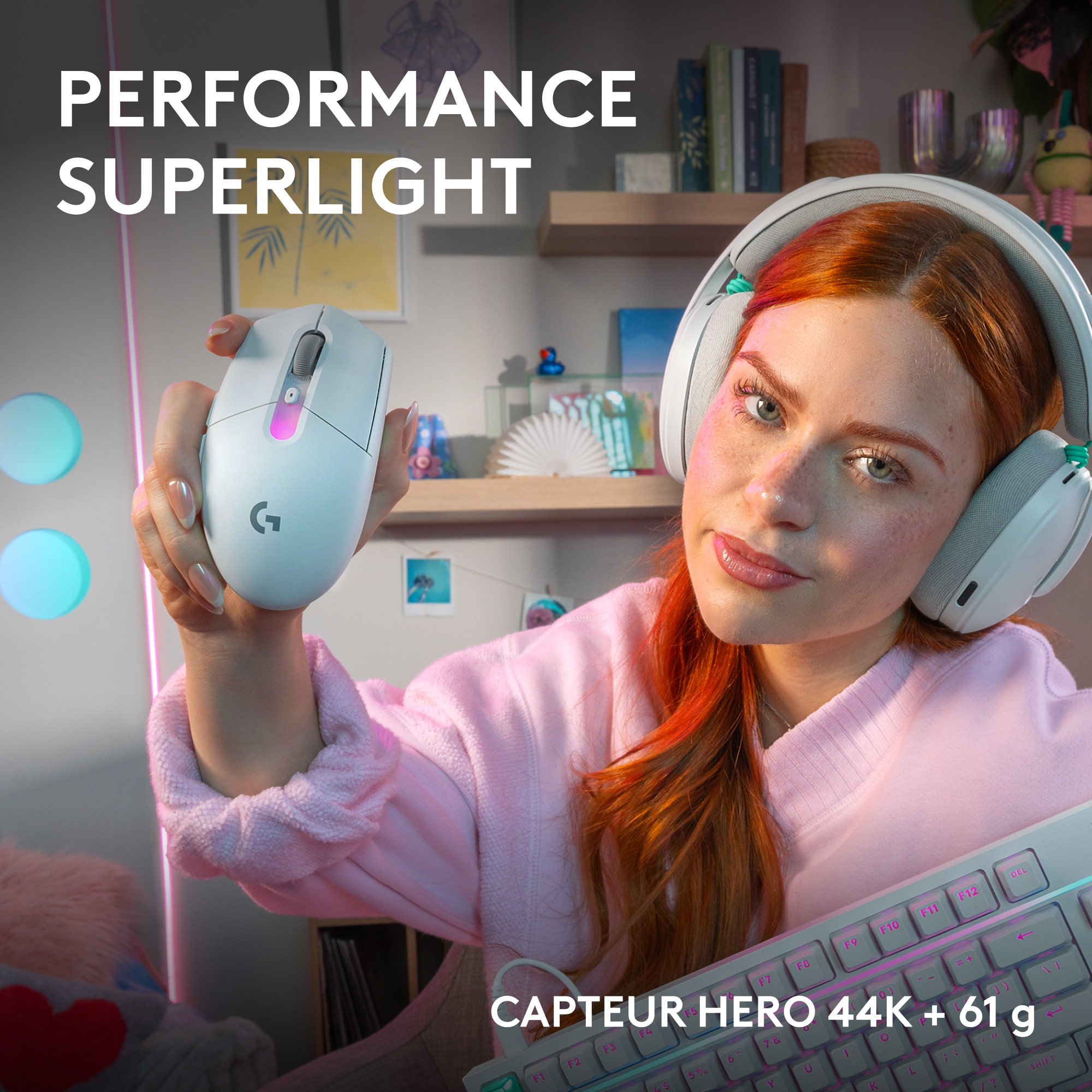 Logitech G G305 X SUPERLIGHT - Maus - optisch