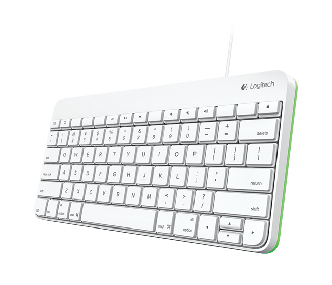 Logitech , Apple, iPad (4th gen), iPad mini, Weiß, 0,4 m, Kabelgebunden, USB