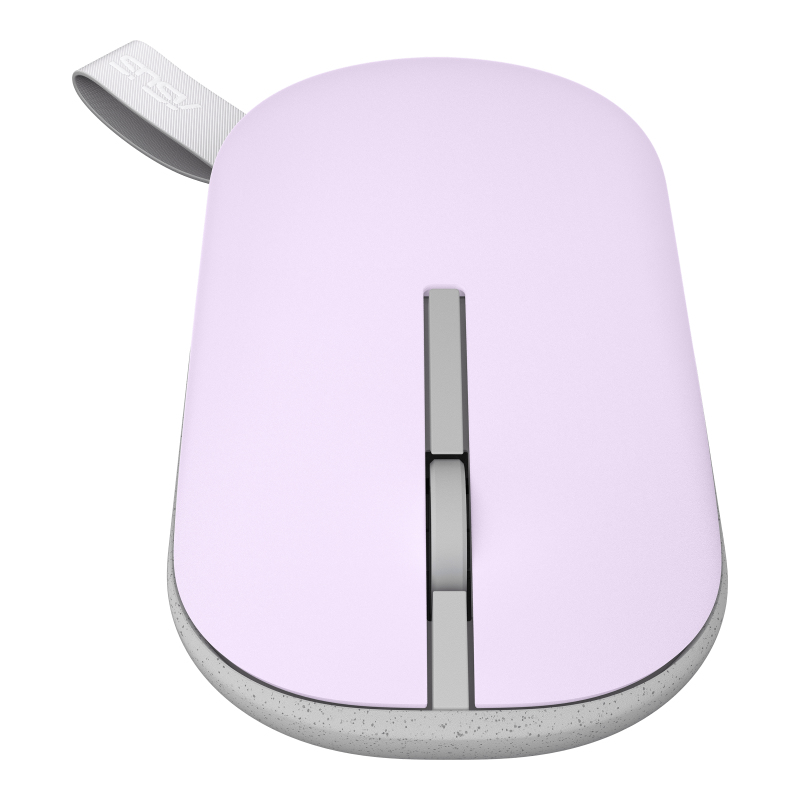 ASUS MD100 - Maus - rechts- und linkshändig - optisch - kabellos - 2.4 GHz, Bluetooth 5.0 LE - kabel