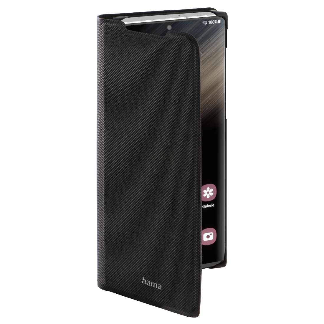 Hama Essential Line "Slim Pro" Booklet - Flip-Hülle für Mobiltelefon - Polyurethan (PU)