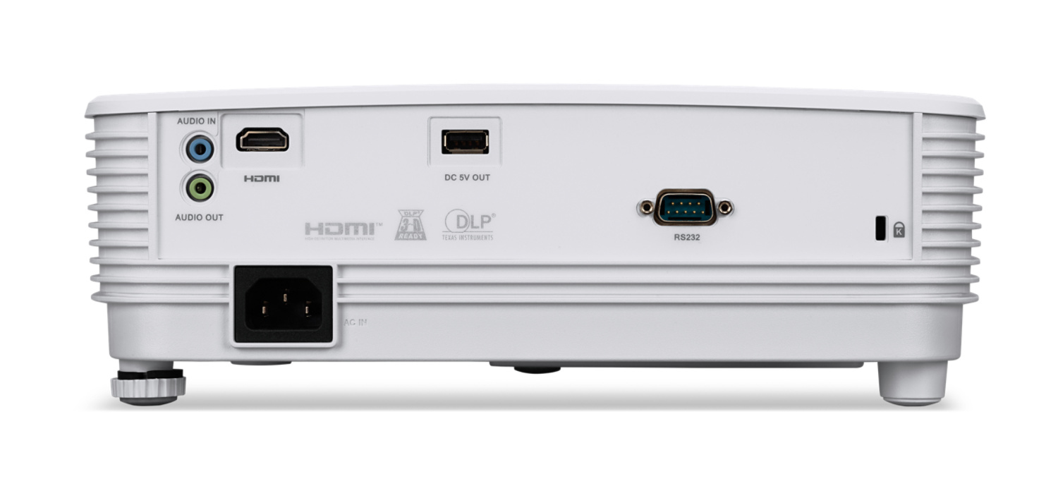 Acer PD1325W, DLP, 720p (1280x720), 2000000:1, 16:10, 4:3, 16:9, 1,07 Milliarden Farben