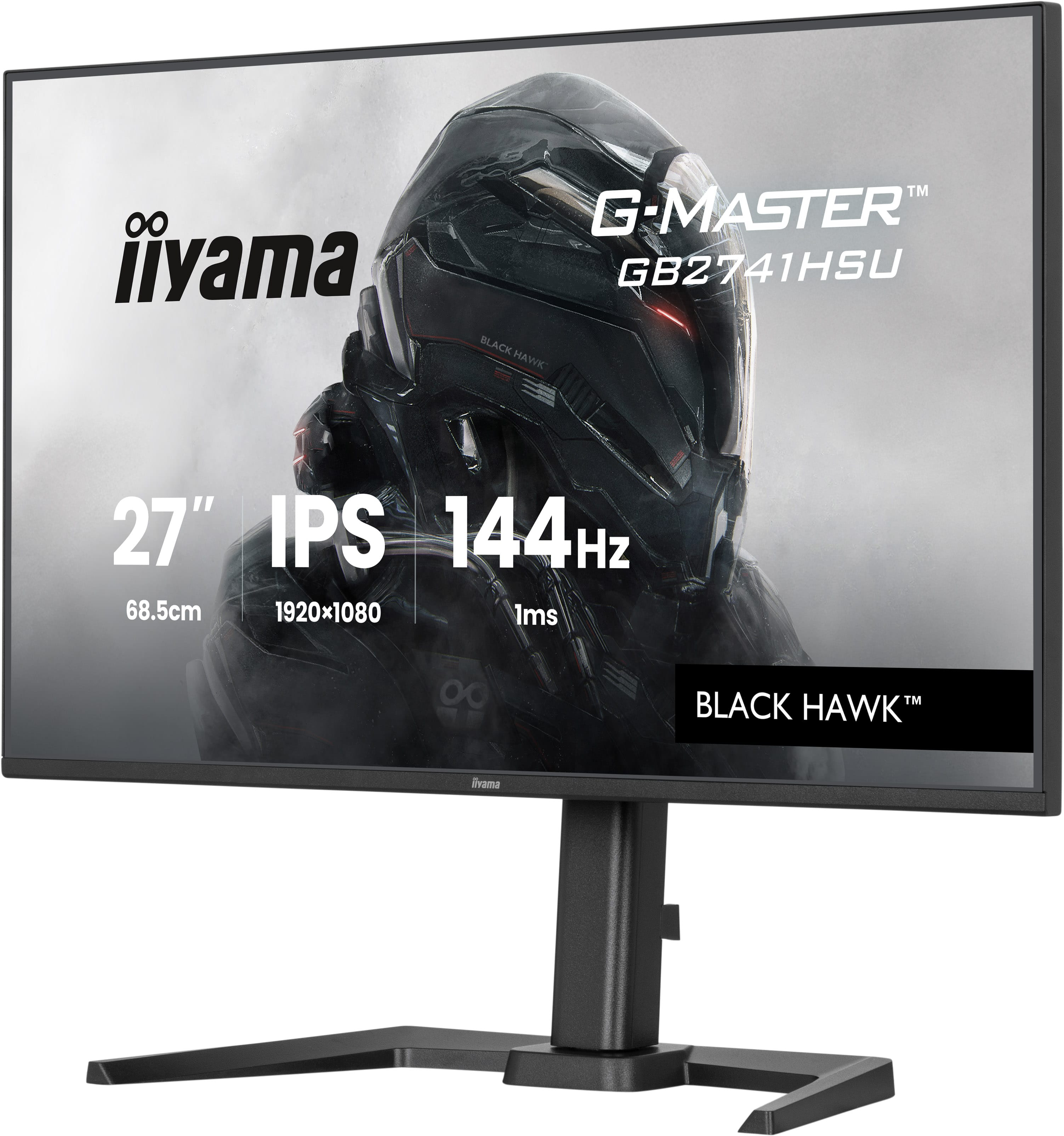 Iiyama G-MASTER Black Hawk GB2741HSU-B1 - LED-Monitor - Gaming - 68.5 cm (27")