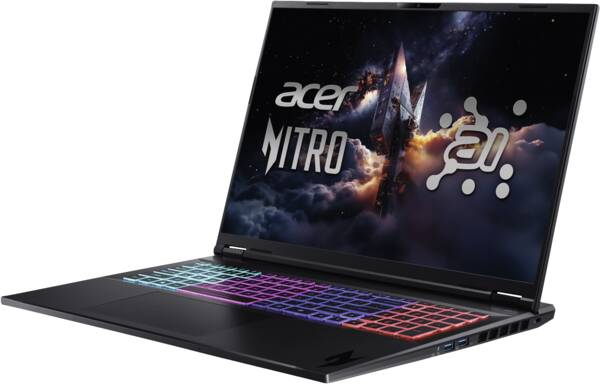 Acer Nitro 18 AI AN18-61 - AMD Ryzen AI 7 350 / 2 GHz - Win 11 Home - GeForce RTX 5060 - 16 GB RAM -